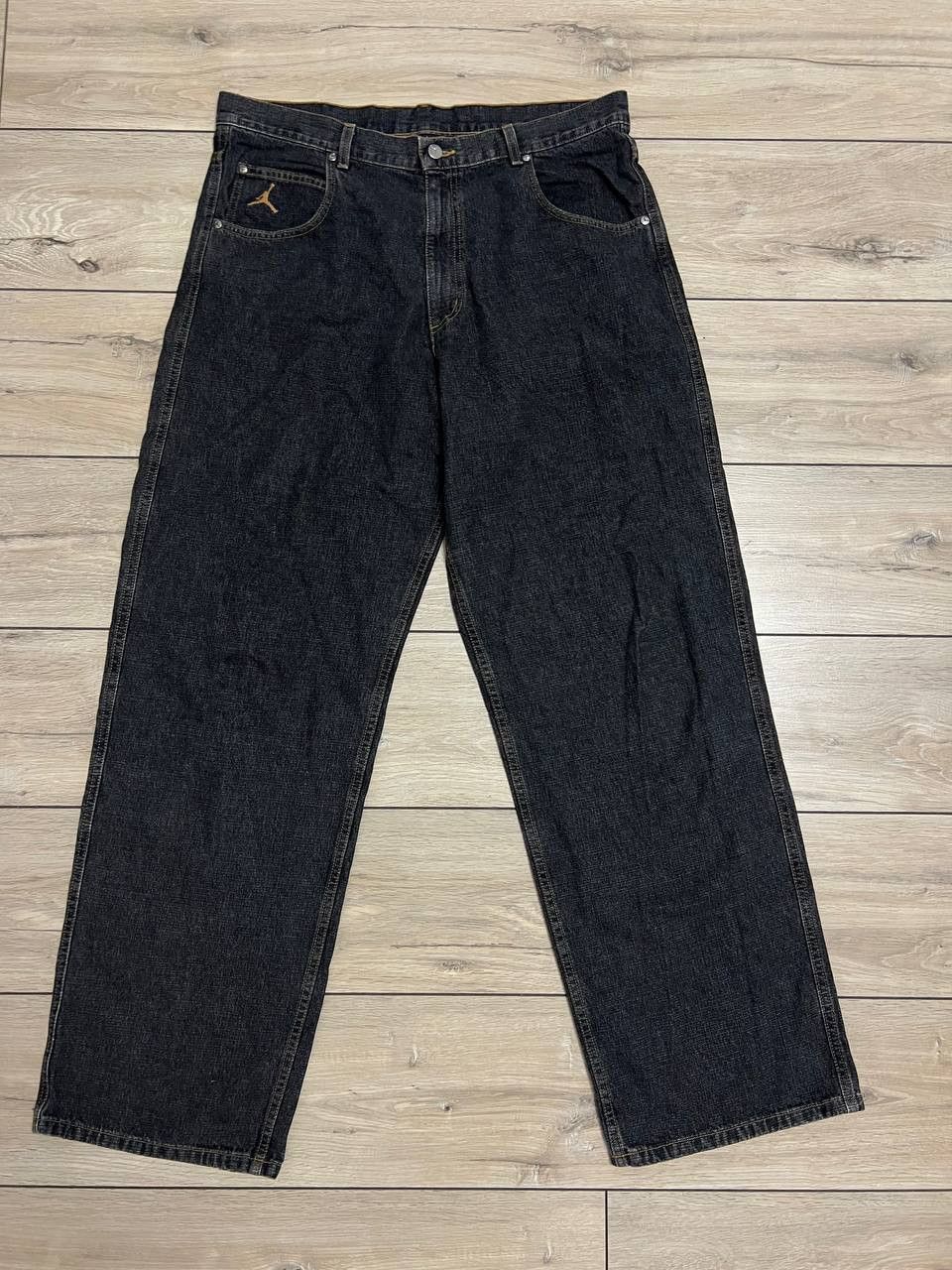 Jordan Brand Air Nike Jordan 23 Vintage Denim Jeans Y2K sz 38x34 USA Made Size US 38 / EU 54 - 2 Thumbnail
