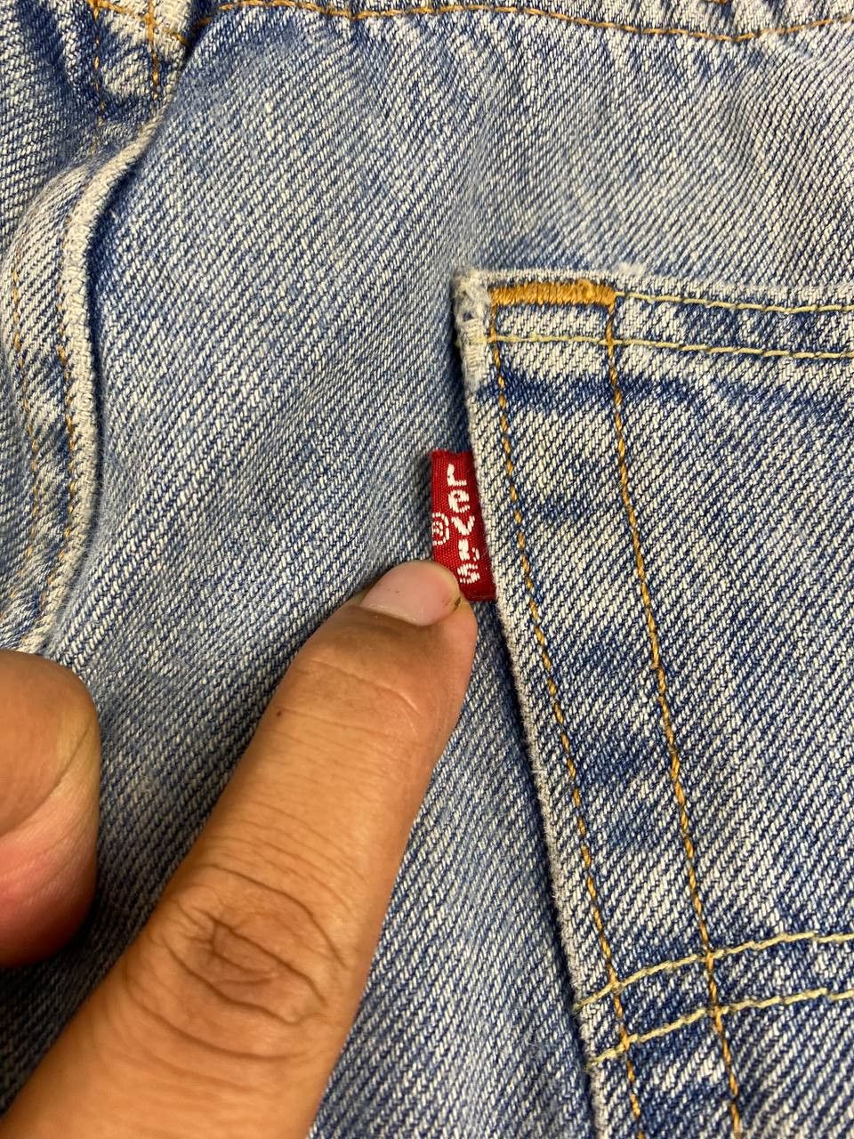 Levi's levis 502 regular tapered distressed denim Size US 39 - 7 Thumbnail