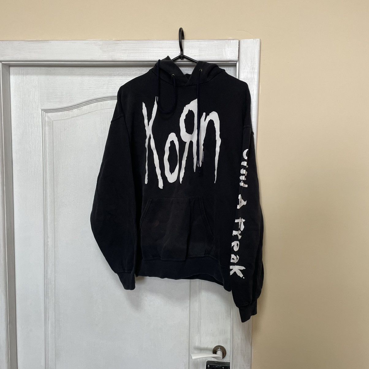 Band Tees × Vintage Vintage Korn Hoodie black distressed still a freak Size US L / EU 52-54 / 3 - 1 Thumbnail
