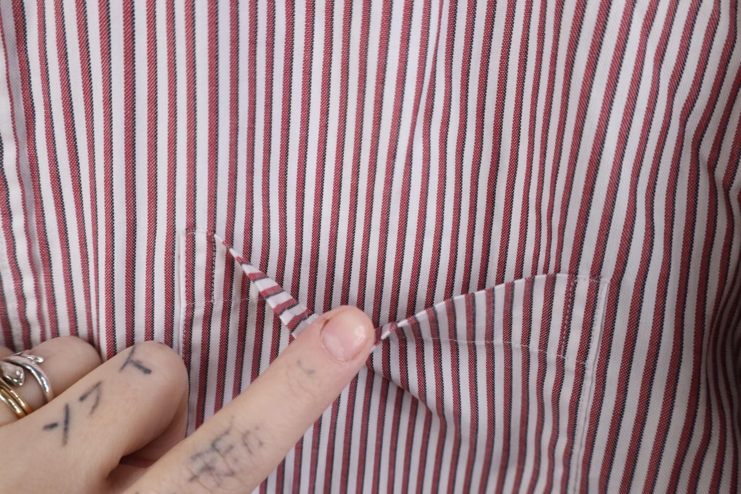 Lands' End Vintage 90s Lands End Oxford Striped Button Down Shirt USA Size US M / EU 48-50 / 2 - 4 Thumbnail