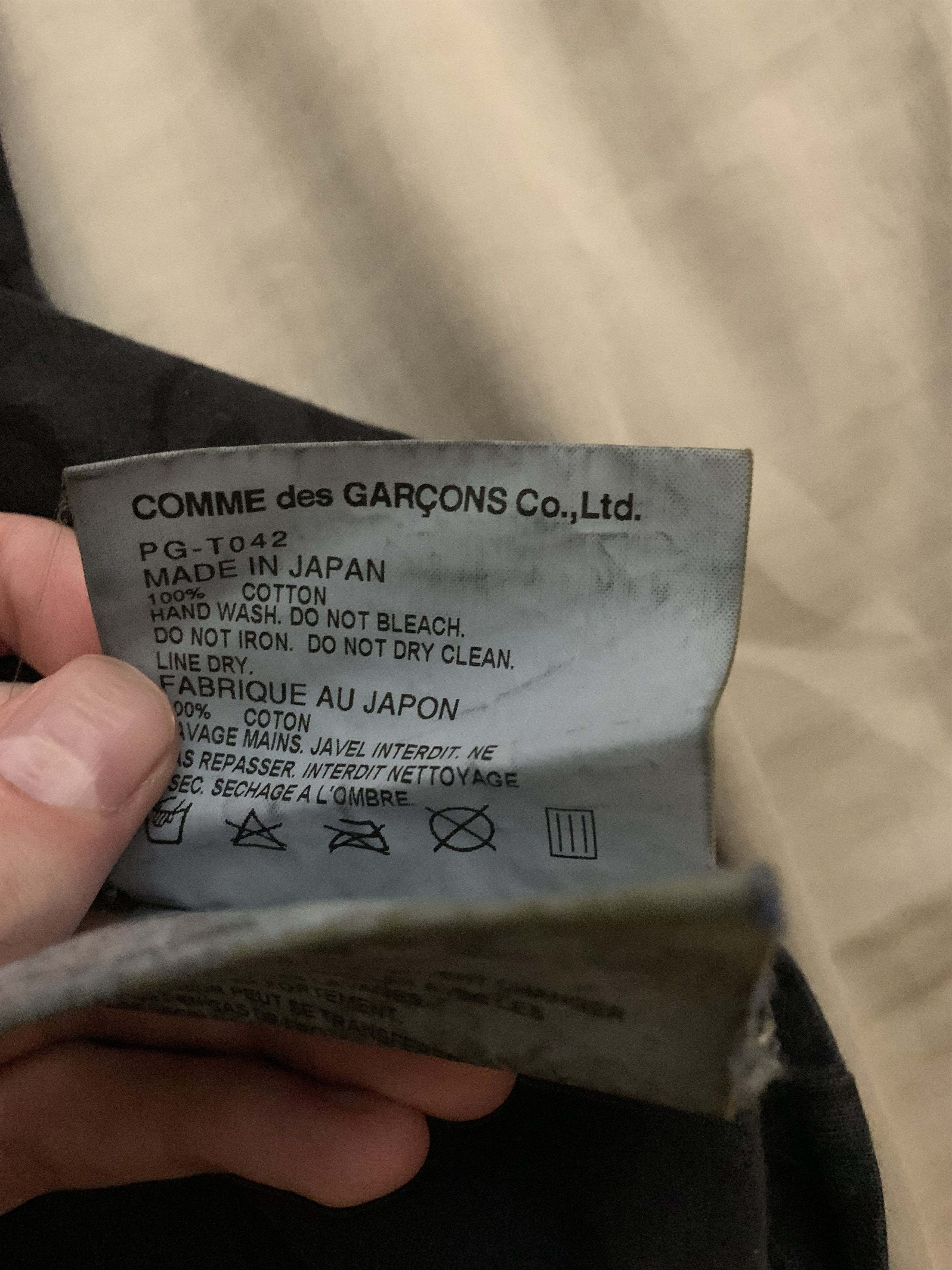 Comme des Garcons Comme Des Garçons Skull Tie Tee Size US M / EU 48-50 / 2 - 5 Thumbnail