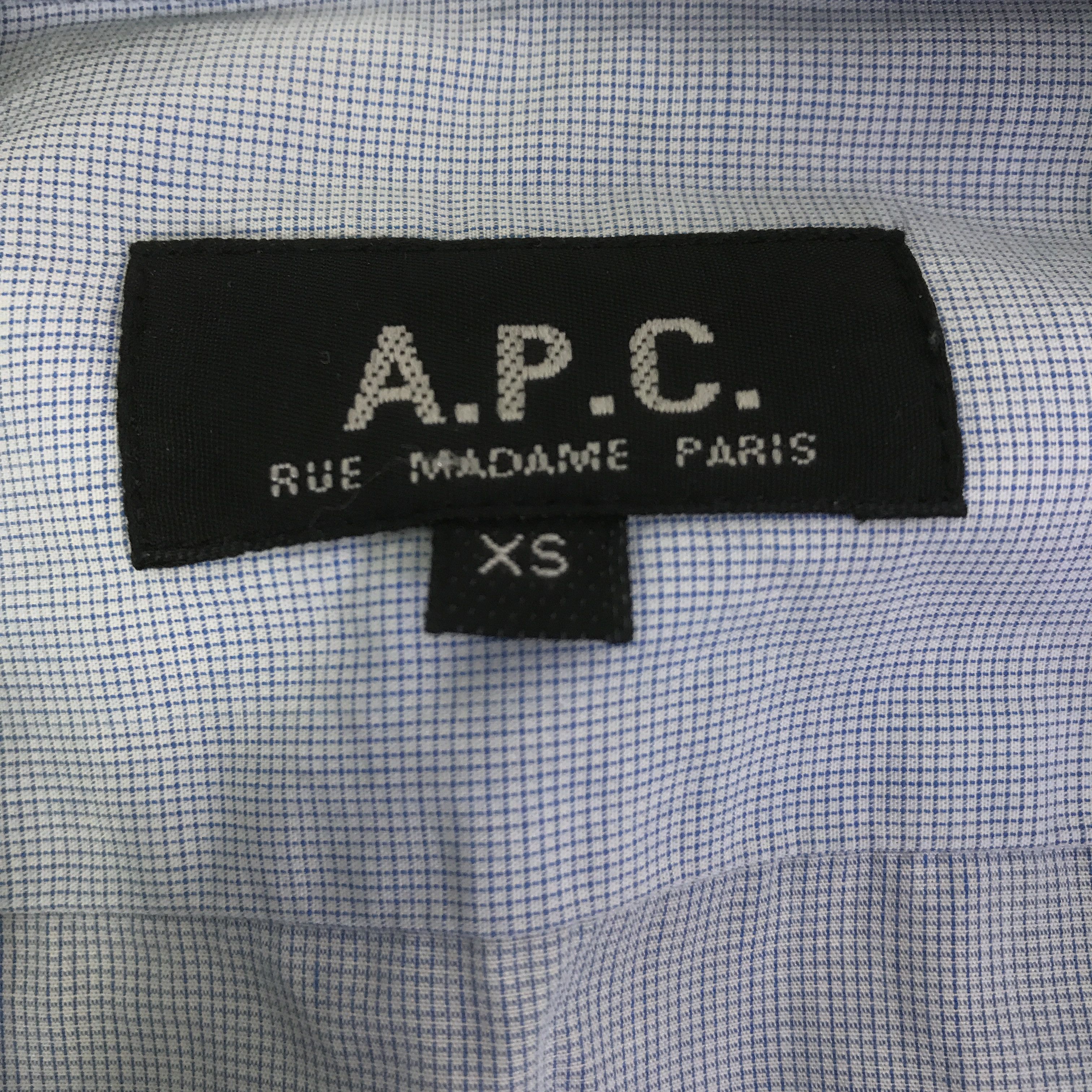 A.P.C. A.P.C Button up shirt K117B26 Size US XS / EU 42 / 0 - 9 Thumbnail