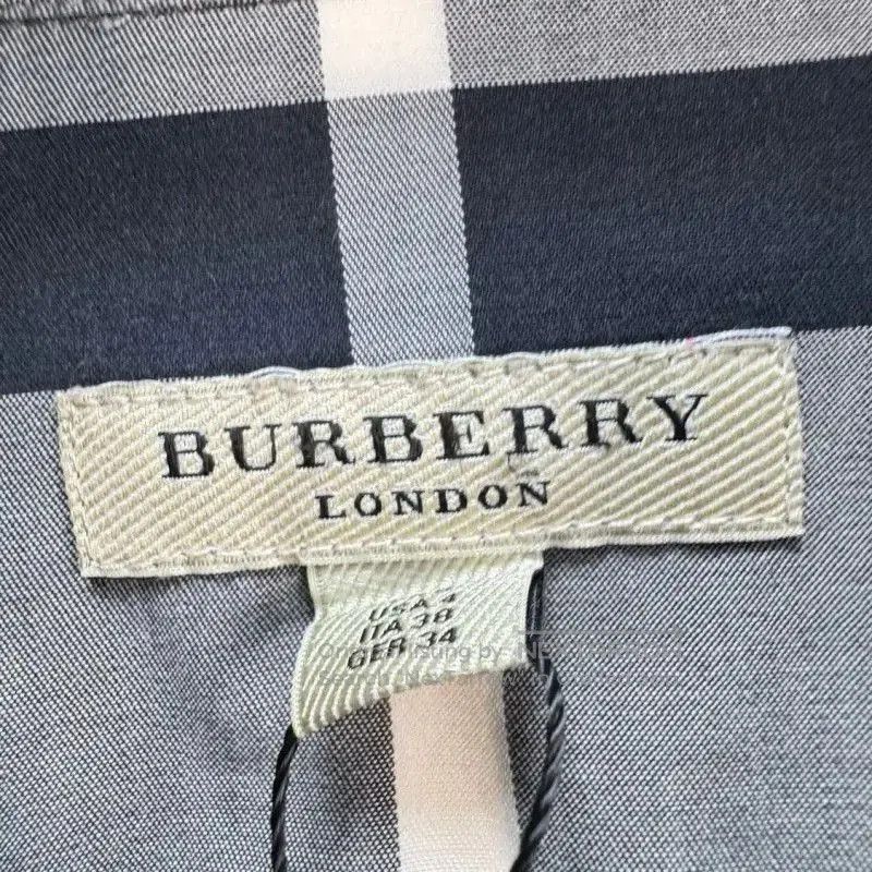 Burberry Burberry Long Sleeve Black Gray Cotton Shirt. Size M / US 6-8 / IT 42-44 - 5 Thumbnail