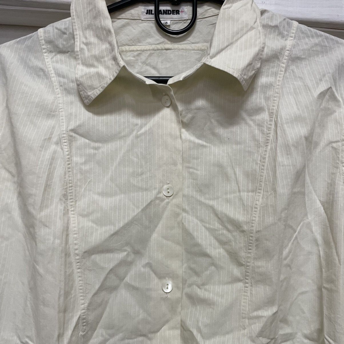 Japanese Brand × Jil Sander × Raf Simons 90s Jil Sander size 40 by Raf Simons Button up Shirt tee Size US M / EU 48-50 / 2 - 3 Thumbnail