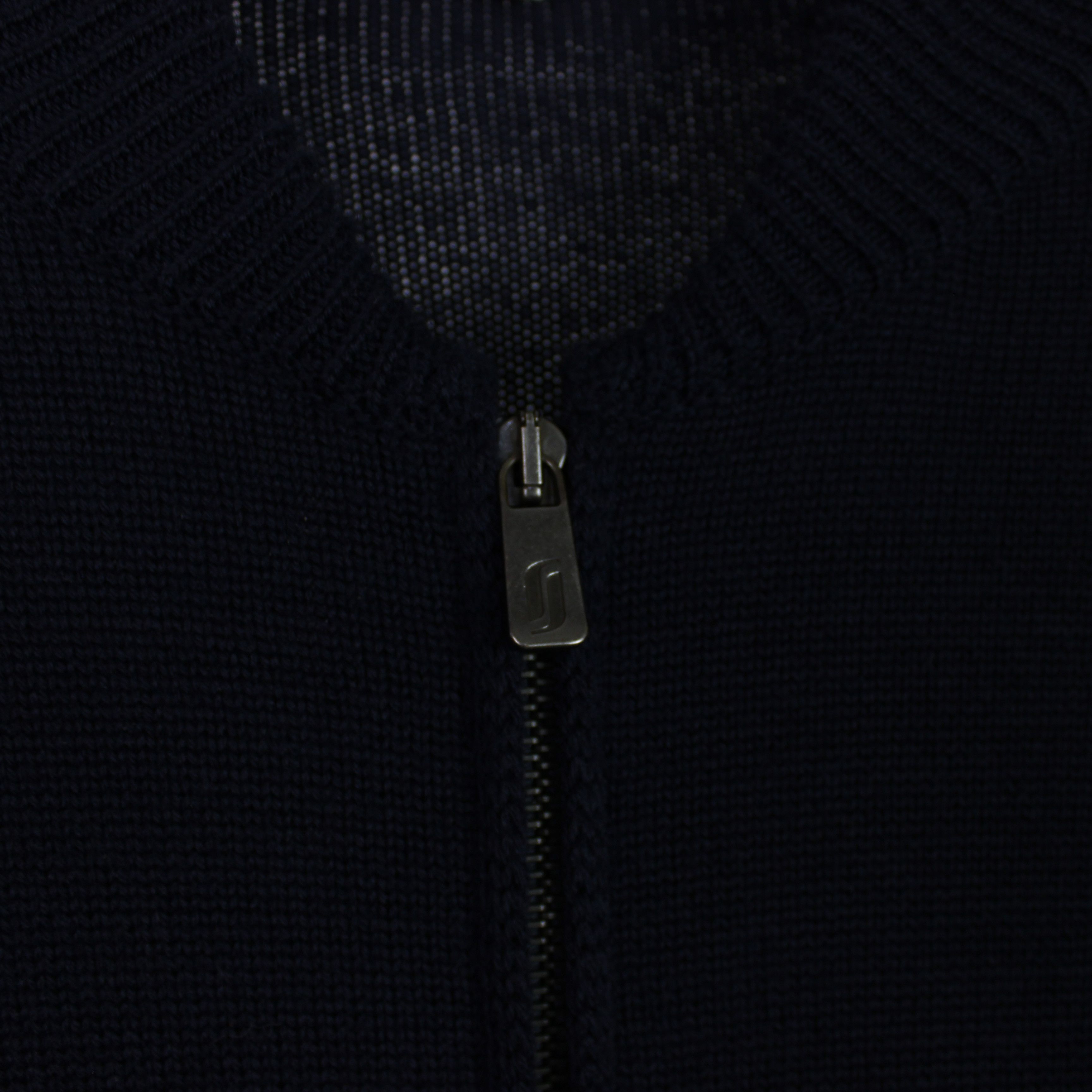 Richard James Richard James full zip sweater navy blue merino wool M L Size US M / EU 48-50 / 2 - 9 Thumbnail
