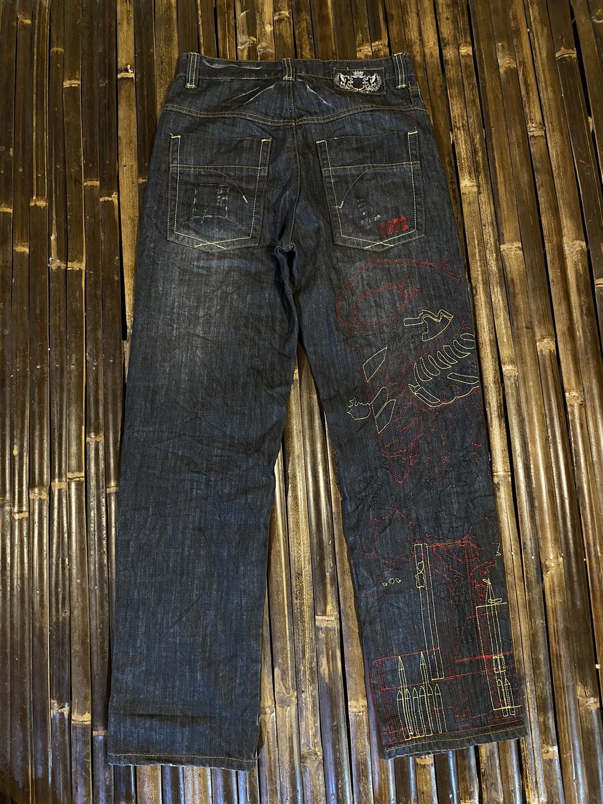 Ecko Unltd. ECKO BEGGY DENIM PANTS Size US 30 / EU 46 - 3 Thumbnail