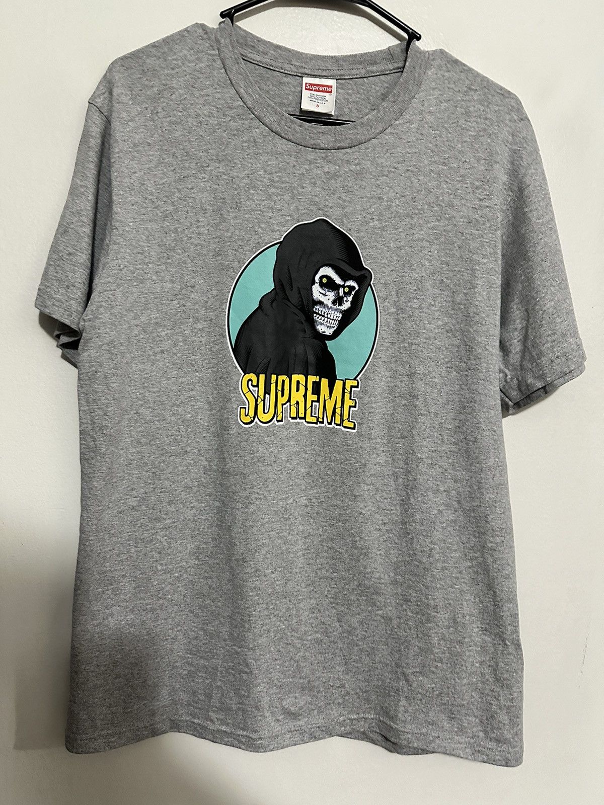 Supreme Supreme Reaper Tee Size US S / EU 44-46 / 1 - 1 Thumbnail