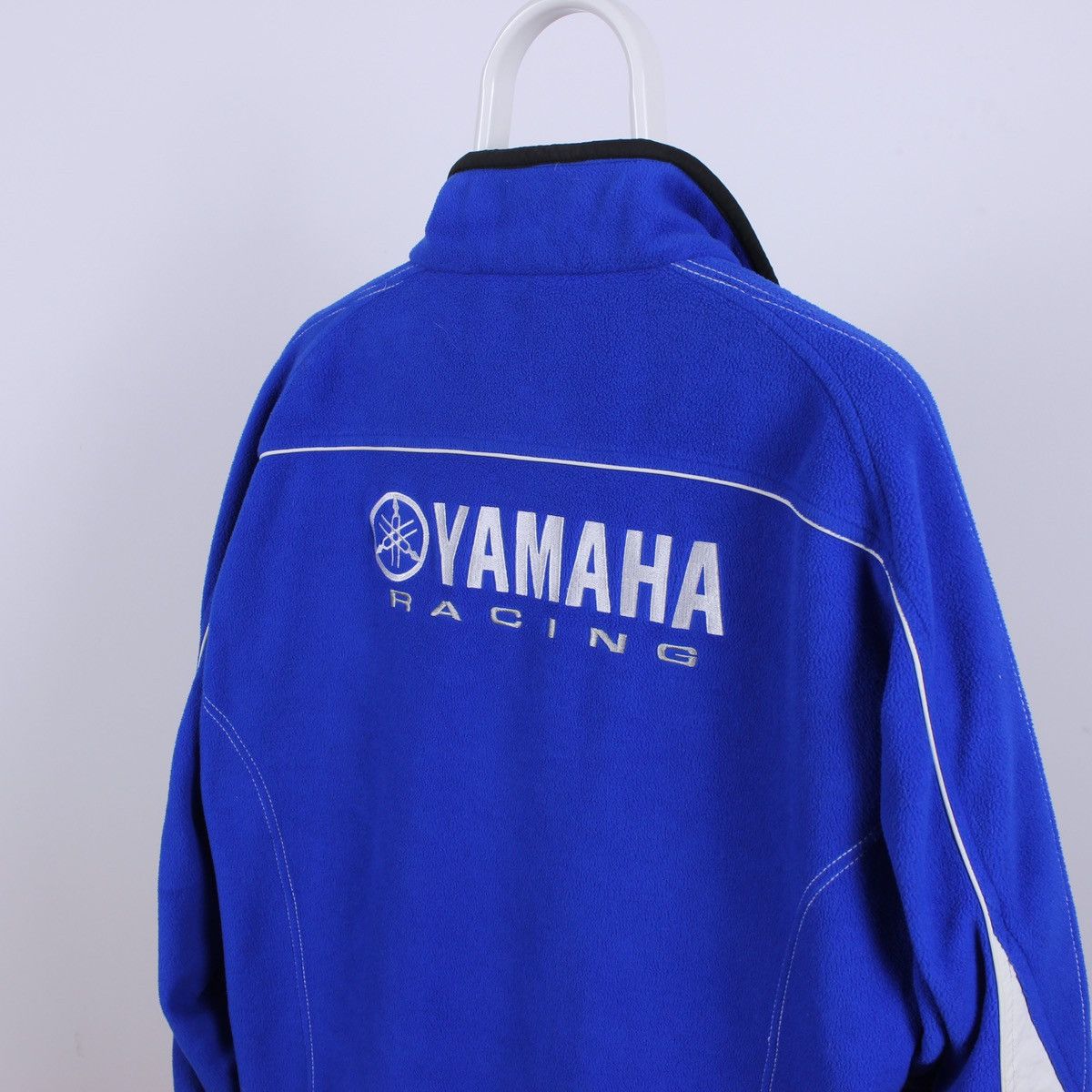 Vintage Vintage Yamaha Recing Fleece Jacket Size US L / EU 52-54 / 3 - 6 Thumbnail