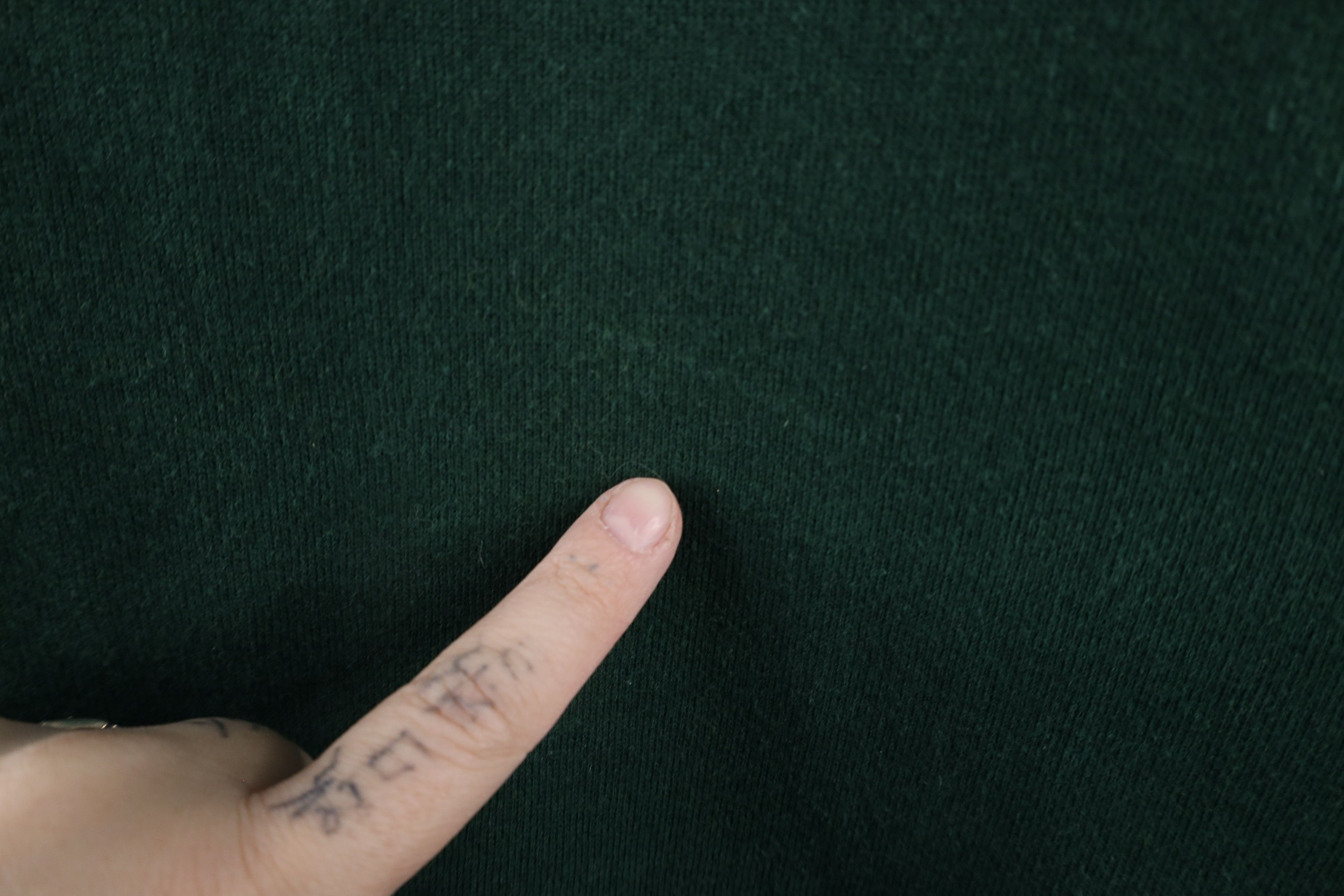 Vintage Vintage 90s Streetwear Crewneck Sweatshirt Hunter Green USA Size US XXL / EU 58 / 5 - 4 Thumbnail