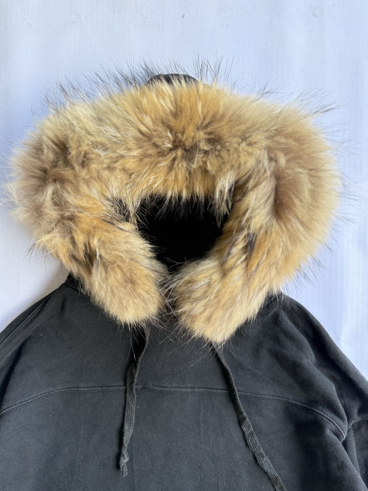 Yohji Yamamoto Fur Hoodie Layered Ifsixwasnine Lgb Style Size US L / EU 52-54 / 3 - 6 Thumbnail