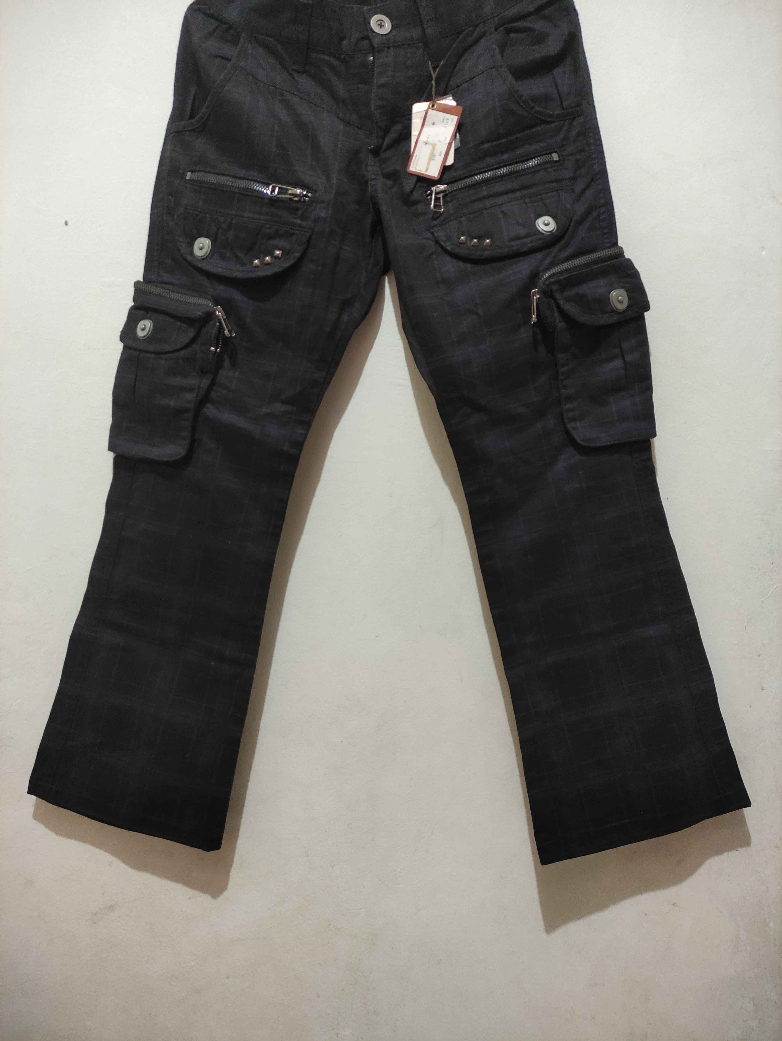Japanese Brand Japanese archive Flare Studded bondage Opium style Pants Size US 31 - 11 Thumbnail