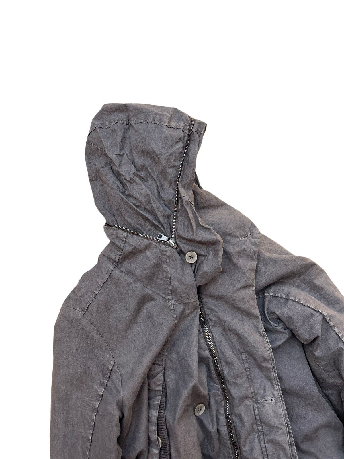 Transit Uomo Vintage Transit Uomo V310 Linen Hoodie Coat Parka Jacket Size US M / EU 48-50 / 2 - 20 Thumbnail