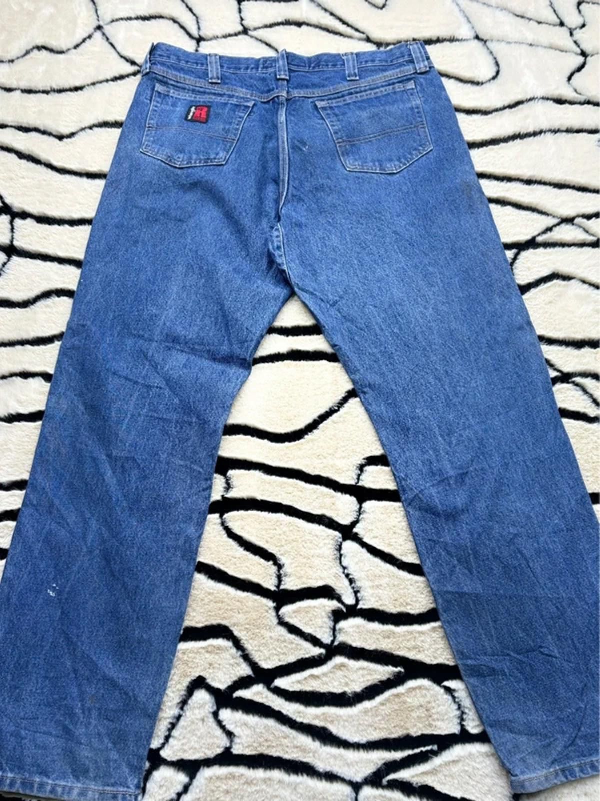 Other Men’s vintage wrangler baggy fit jeans Y2K style size 38x32 Size US 38 / EU 54 - 2 Thumbnail