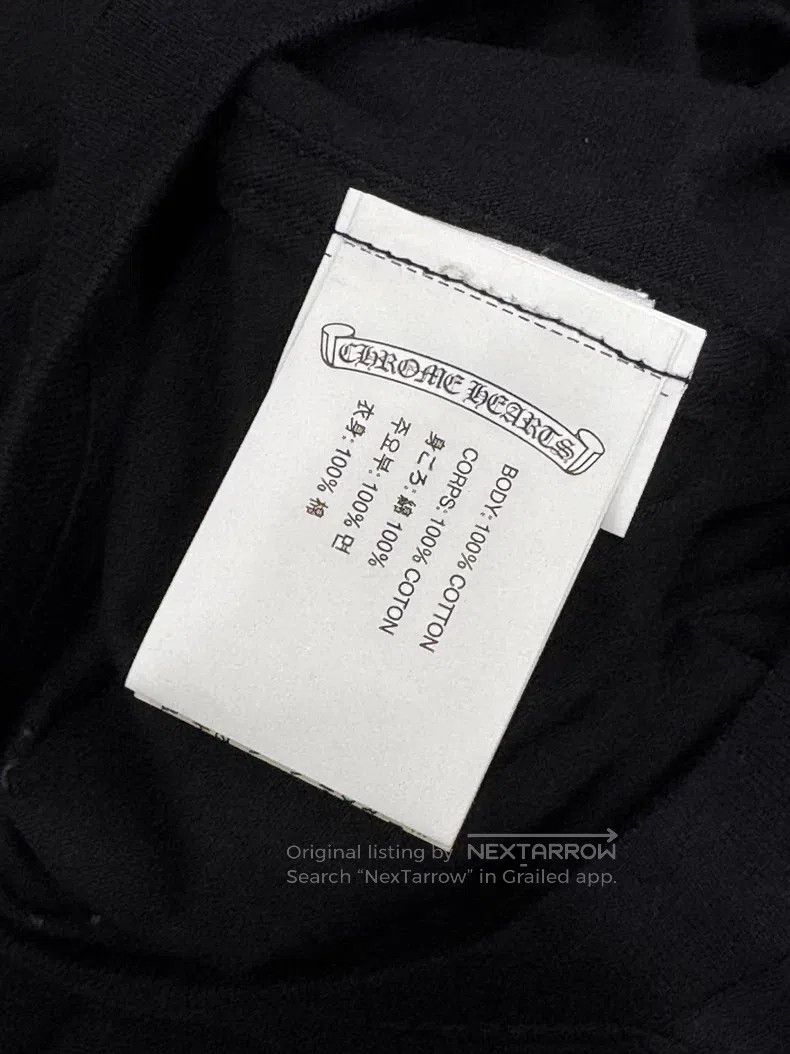 Chrome Hearts CHROME HEARTS Size L Striped cross puppy skeleton Tee Size US L / EU 52-54 / 3 - 6 Thumbnail