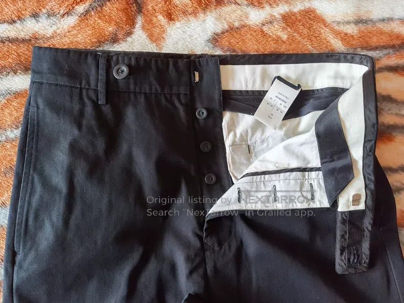 Rick Owens Rick Owens Mainline black crotch slacks pants Size US 38 / EU 54 - 5 Thumbnail