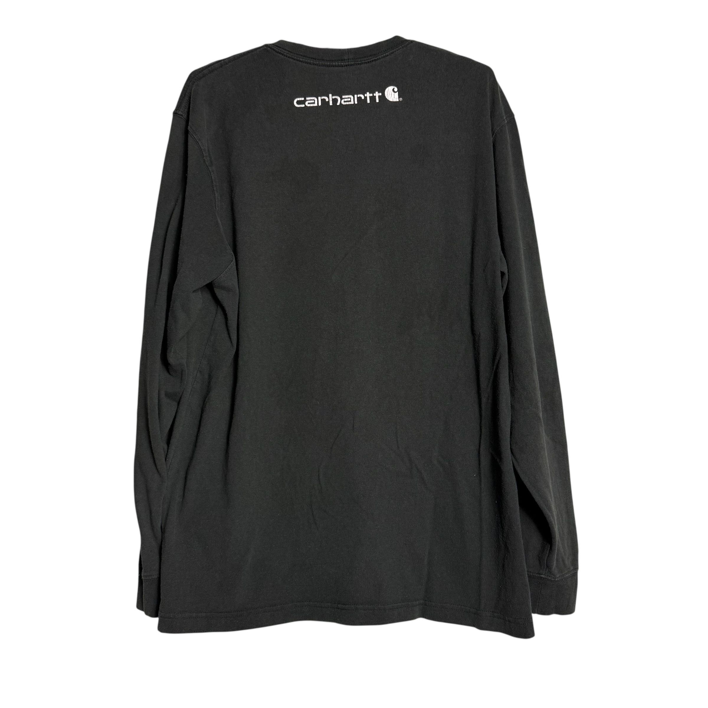 Carhartt 🔥RARE🔥Vtg Carhartt Streetwear Spellout L/Sleeve T-shirt Size US M / EU 48-50 / 2 - 3 Thumbnail