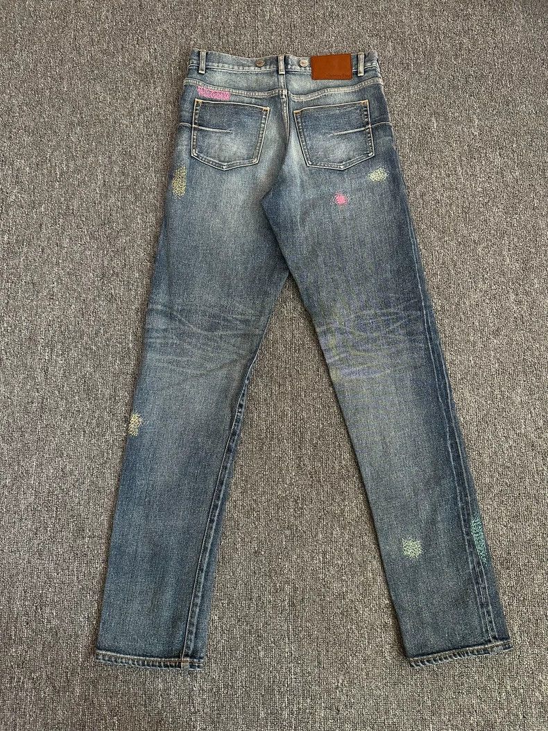 Dior Dior Fireworks embroidered jeans 2501-Nextarrow Size US 28 / EU 44 - 6 Thumbnail