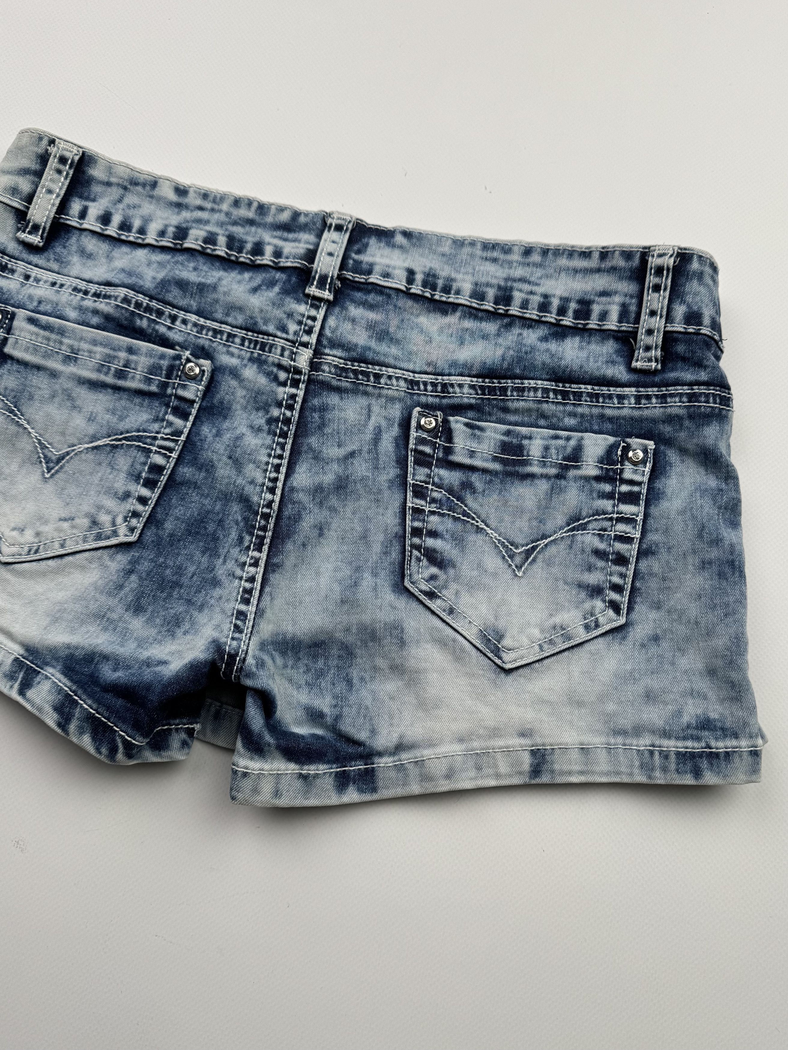 Japanese Brand Vintage Mini Shorts B322(V370)E2 Size 27" / US 4 / IT 40 - 9 Thumbnail