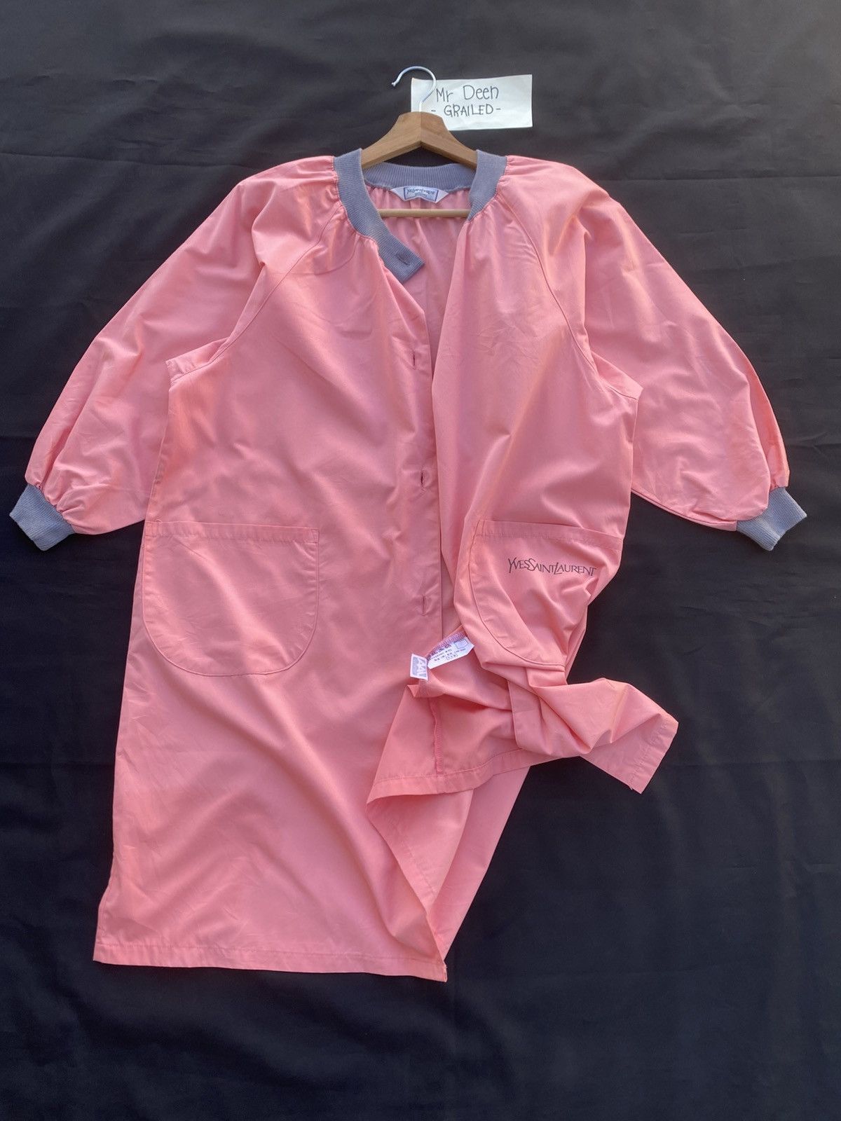 Yves Saint Laurent Rare Yves Saint Laurent Pink Long Shirt Size L / US 10 / IT 46 - 13 Thumbnail