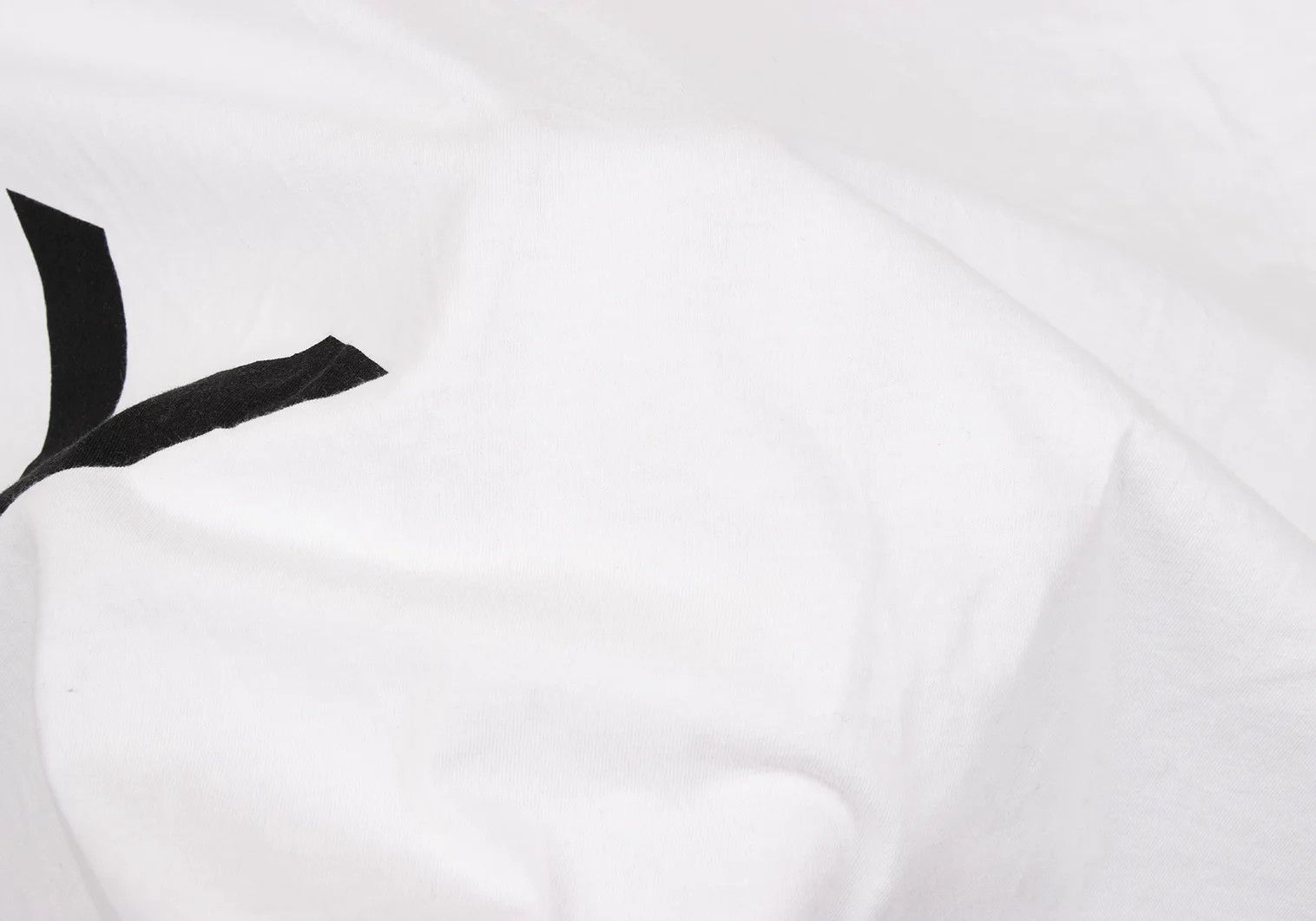 Yohji Yamamoto Logo Print Hem Slit Design Long Sleeve T-Shirt White Size US S / EU 44-46 / 1 - 11 Thumbnail