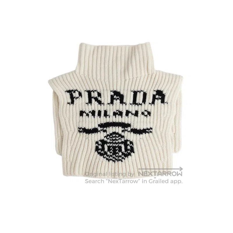 Prada Prada Logo Cashmere Scarf. Size ONE SIZE - 1 Thumbnail