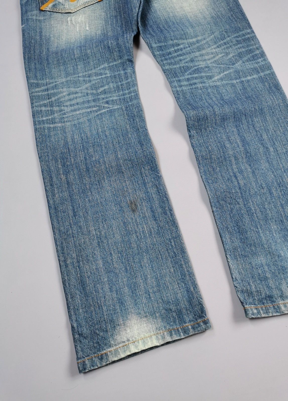 Japanese Brand More Core Division M.C.D Jeans (LG68) Size US 37 - 7 Thumbnail