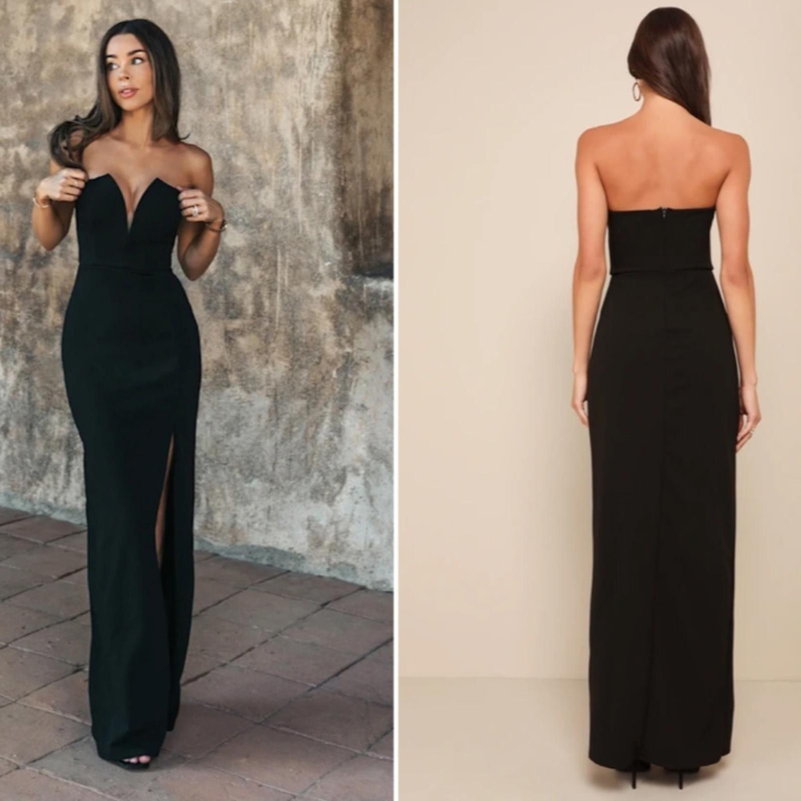 Lulus LULU's Elegant Bridal Wedding Chic Modern Sexy Mermaid Gown Size S / US 4 / IT 40 - 6 Thumbnail