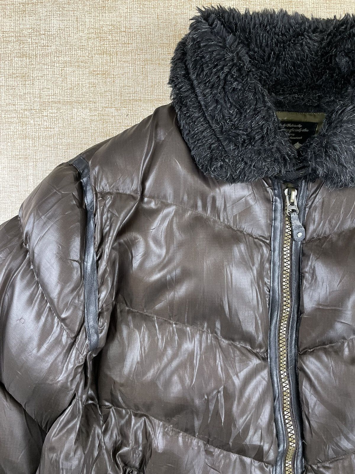 Vintage Vintage USAF Emergency Attack Faux Fur Puffer Jacket Size US L / EU 52-54 / 3 - 7 Thumbnail