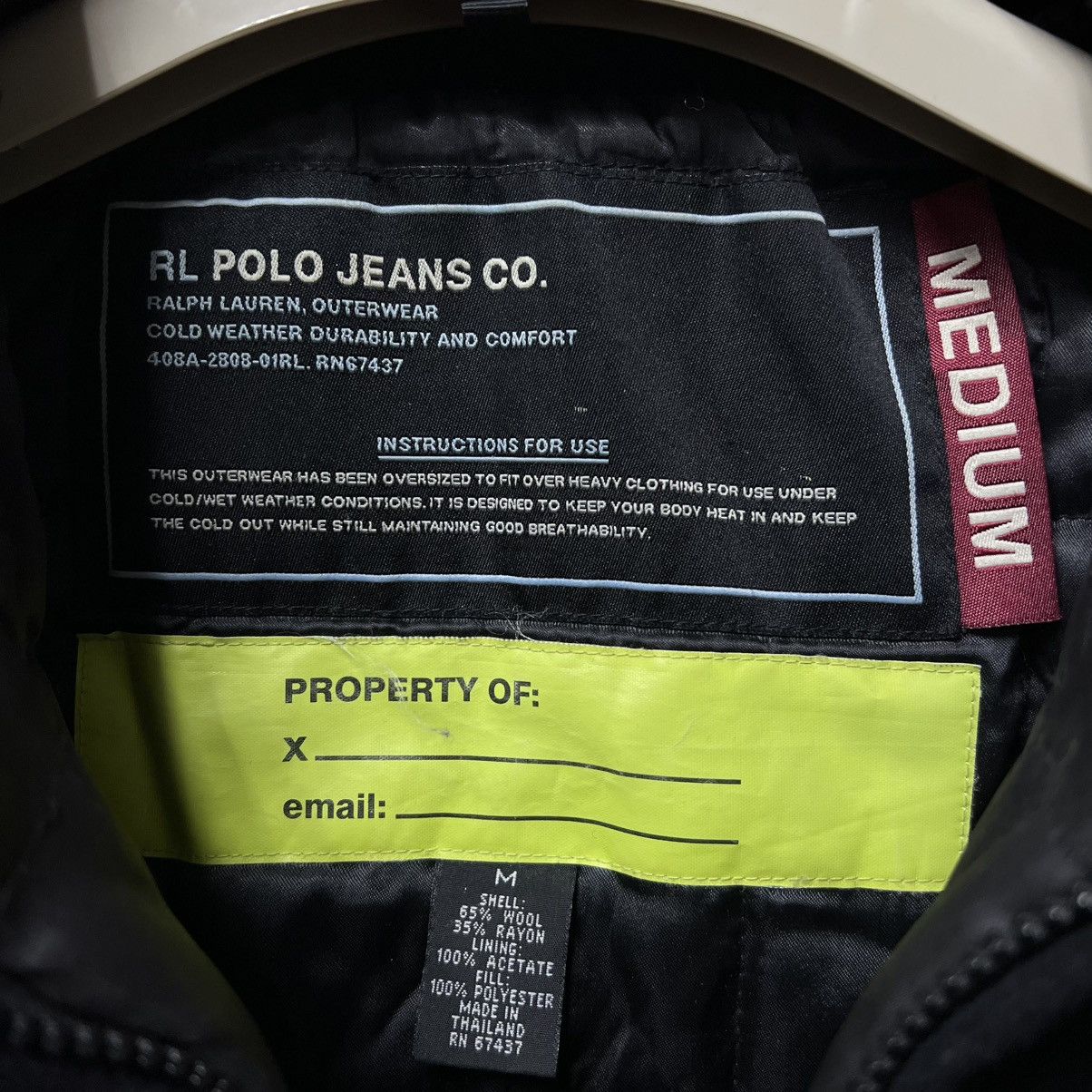 Polo Ralph Lauren RL Polo Jeans CO. Ralph Lauren Wool Jacket Size M / US 6-8 / IT 42-44 - 9 Thumbnail