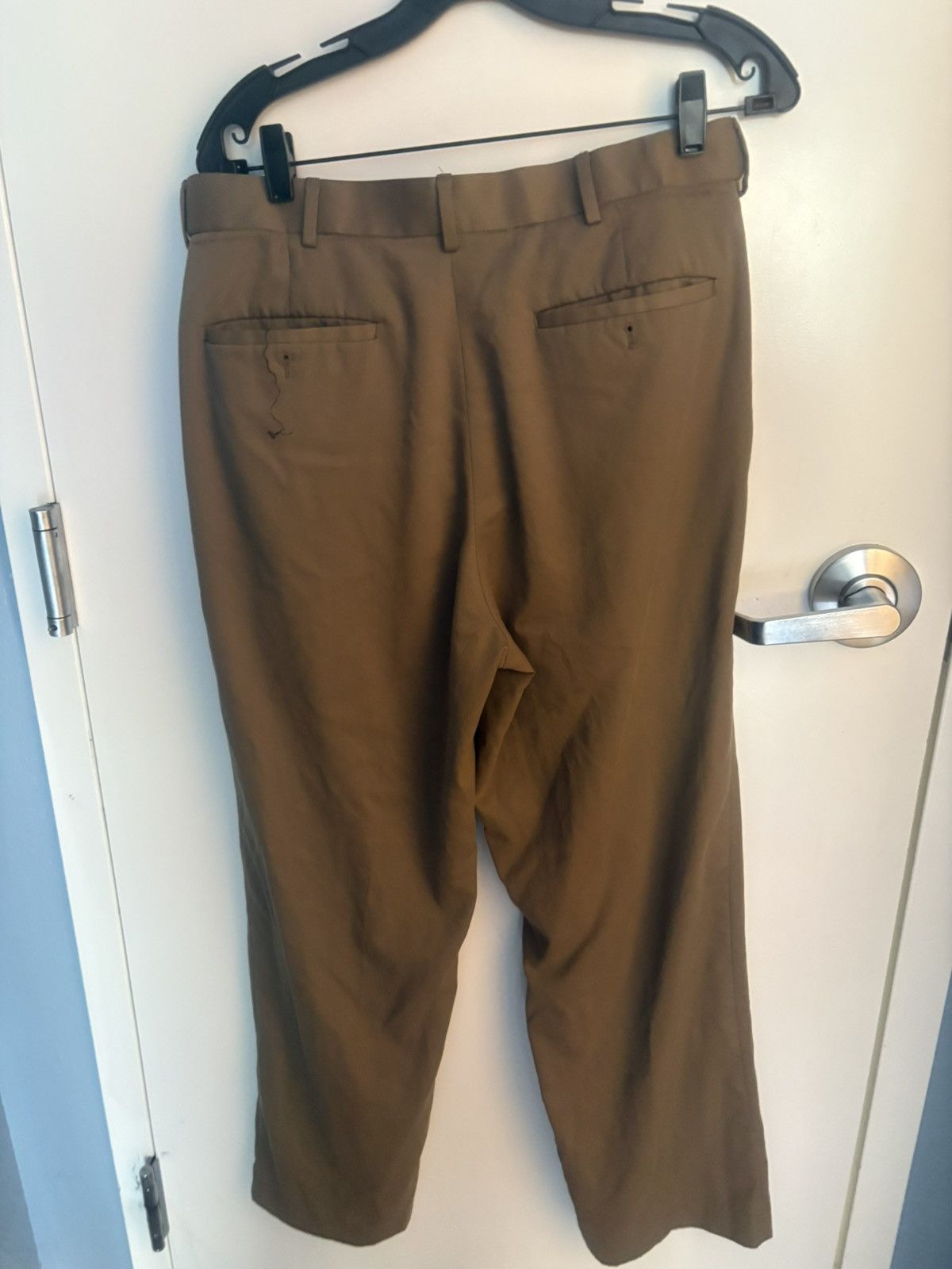 Other Braggi Louis Raphael Brown Dress Pants Straight Leg Size 32 Size 34S - 5 Thumbnail