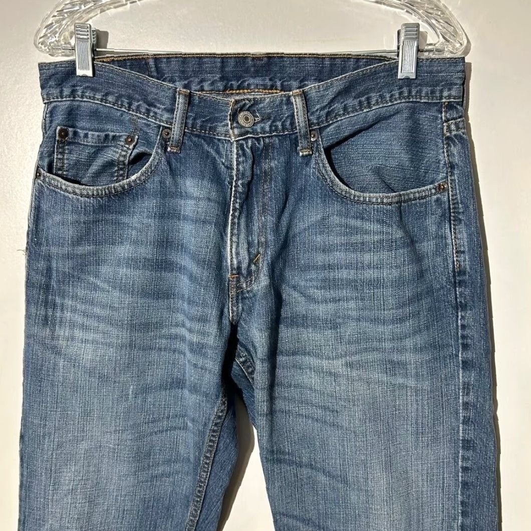 Levi's Levi's 559 Jeans Relaxed Straight Leg Washed Dark Blue Denim 32x34 Mens Regular Size Blue Straight 559 Jeans Mens 32 34 Size US 32 / EU 48 - 2 Thumbnail