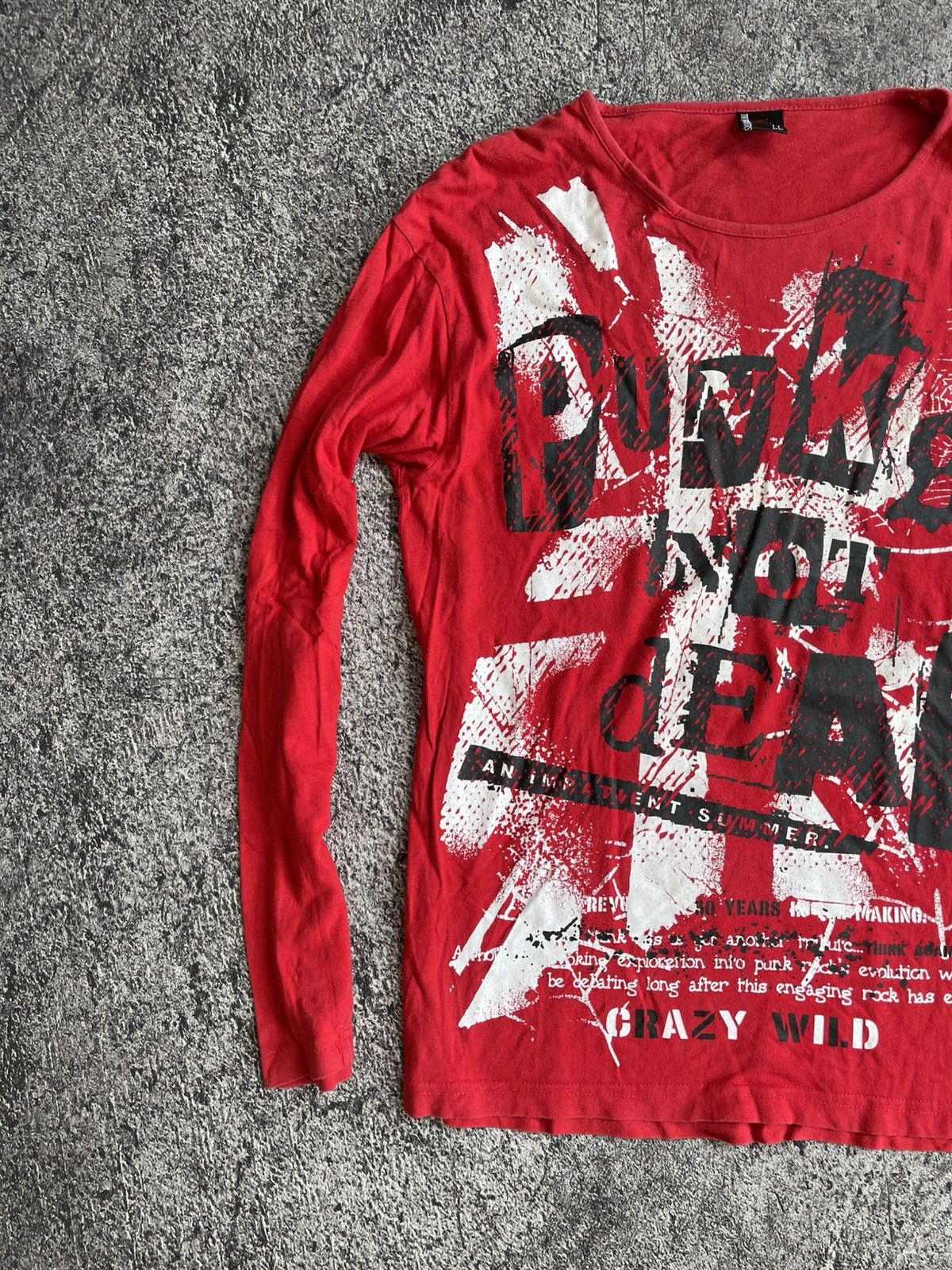 Japanese Brand Y2K The Breakers Punk long sleeve Size US L / EU 52-54 / 3 - 3 Thumbnail