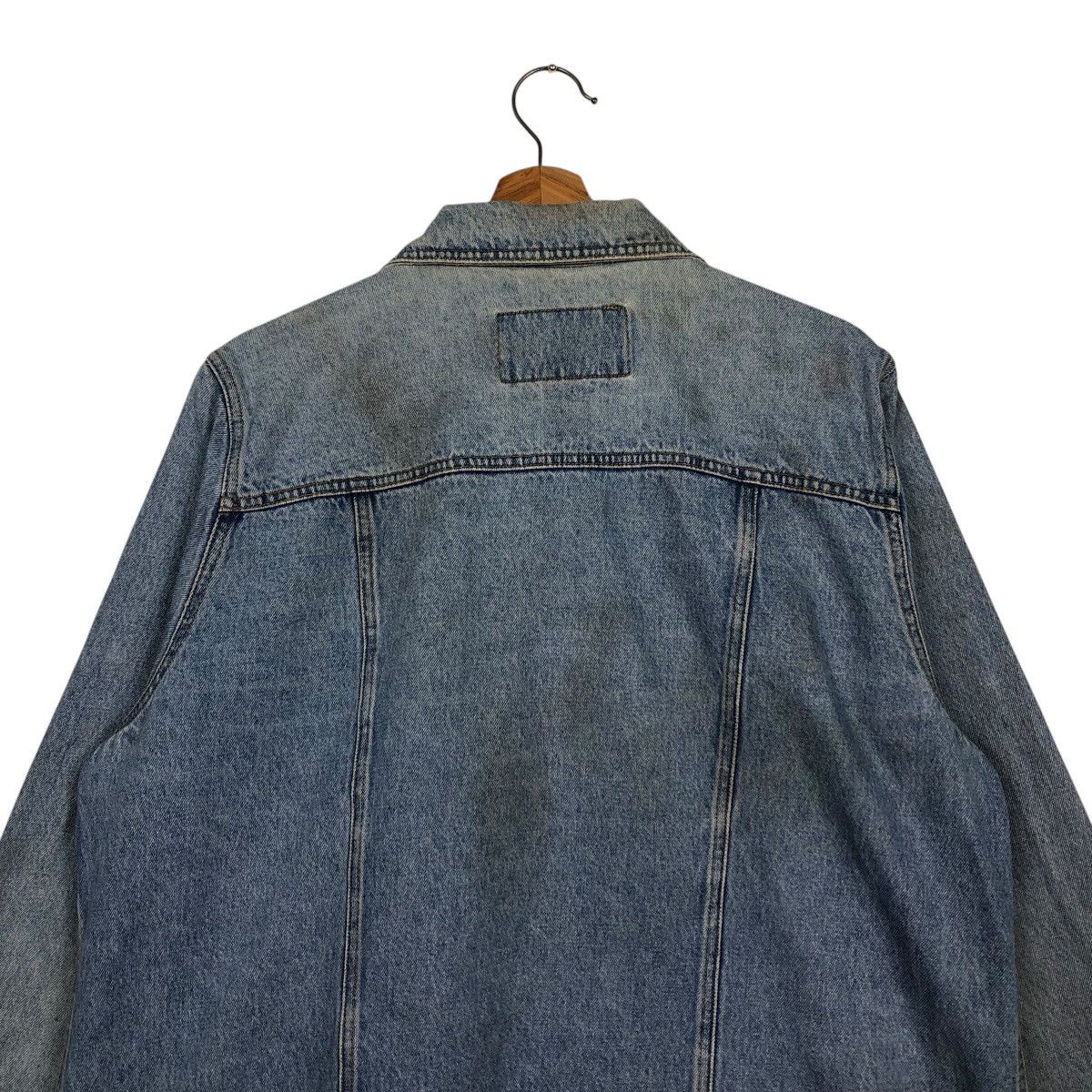 Japanese Brand 📌Vintage Biker Denim Jacket Avenue Blues Issey Miyake Size US M / EU 48-50 / 2 - 10 Thumbnail