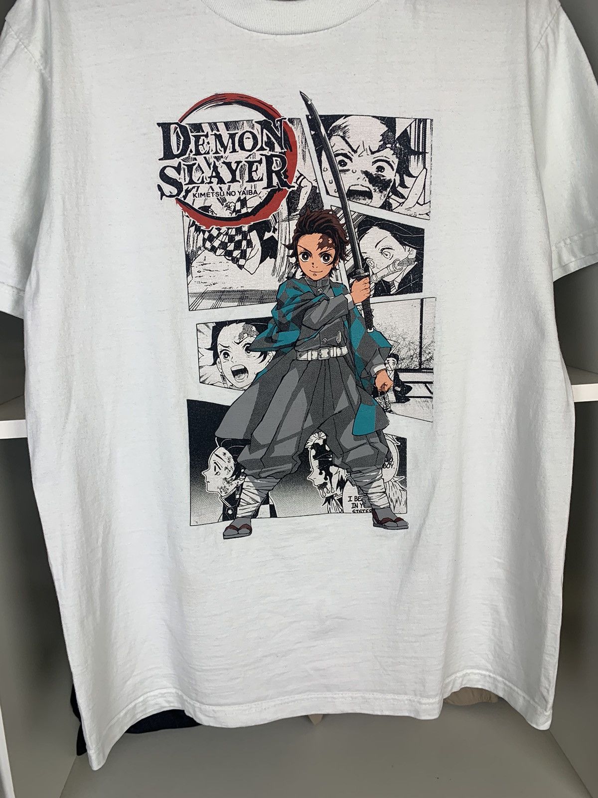 Anime Kimetsu No Yaiba Demon Slayer T-shirt Size US M / EU 48-50 / 2 - 16 Thumbnail