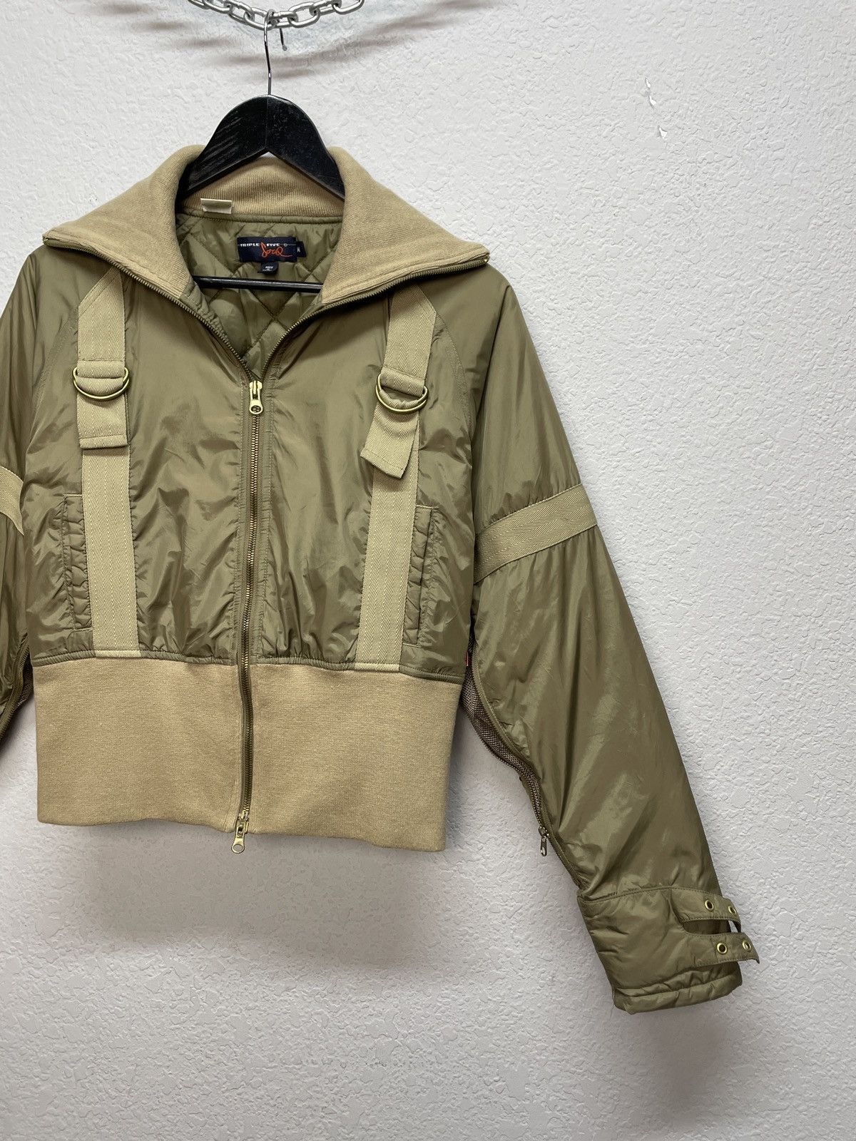 Triple 5 Soul Triple Five Soul Tech Bomber Archive Utility NYLON WOOL Hbrd Size M / US 6-8 / IT 42-44 - 3 Thumbnail