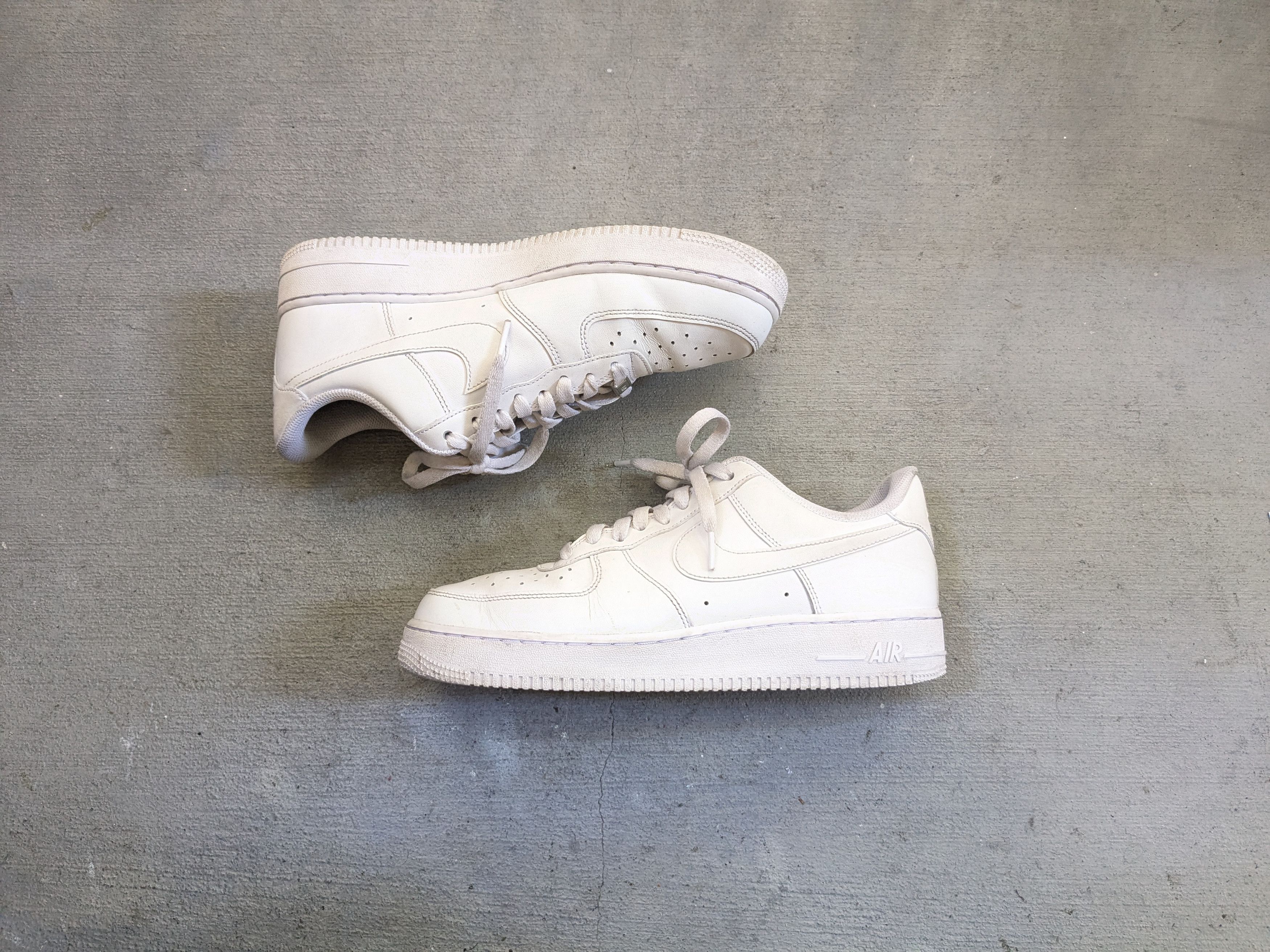 Nike Air Force AF1 Triple White 10 Low DD8959-100