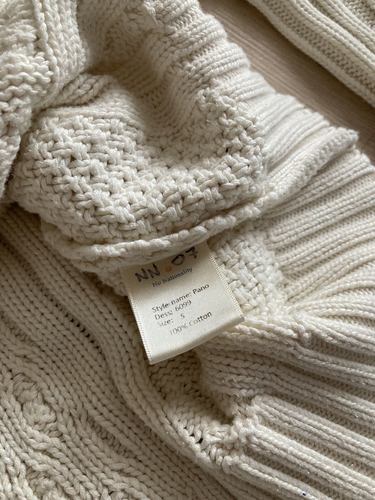 NN07 Vintage NN07 no nationality Pano Knit Sweater 90s Size US S / EU 44-46 / 1 - 8 Thumbnail