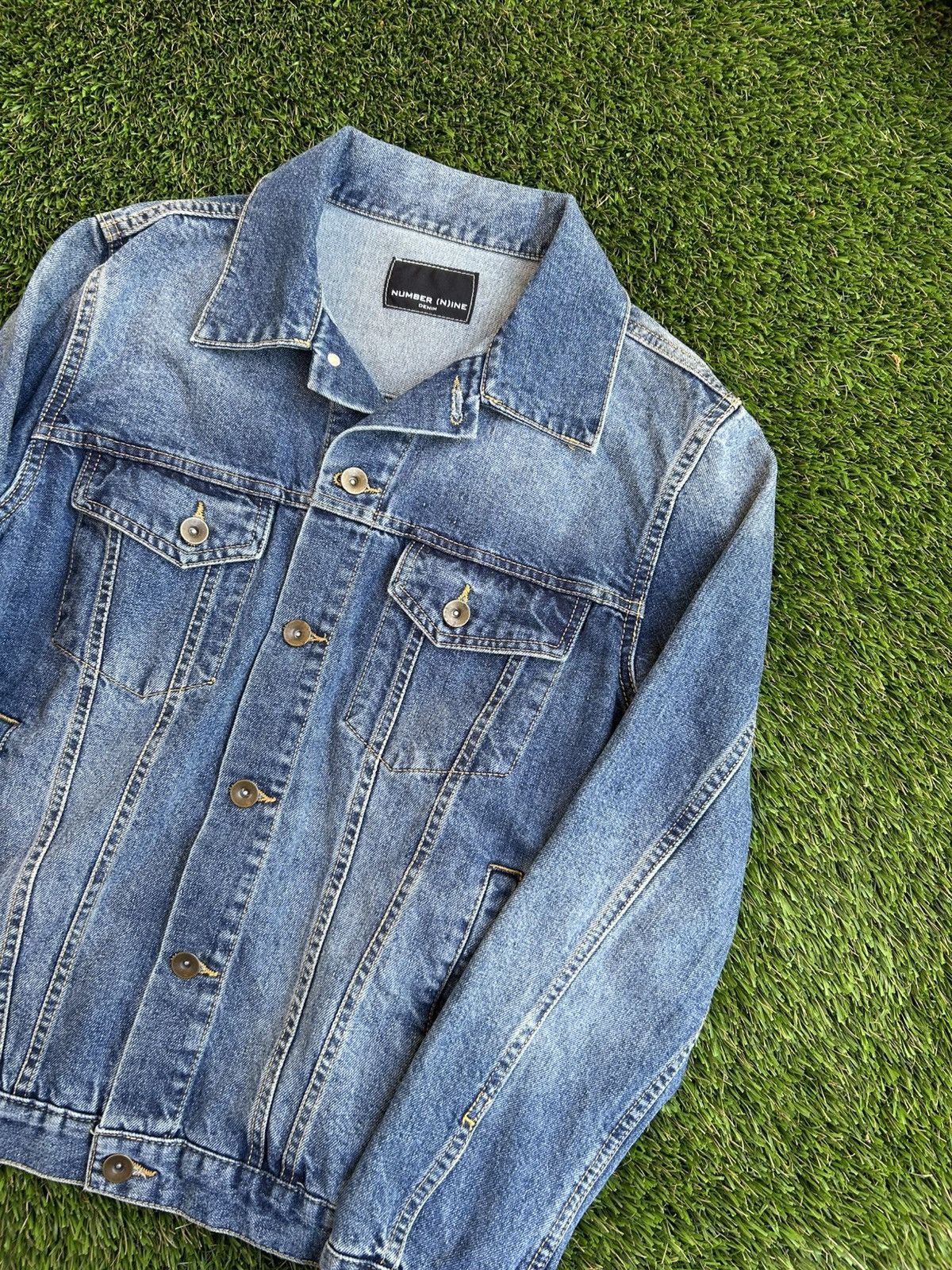 Number (N)ine Number Nine Denim Jacket | Grailed