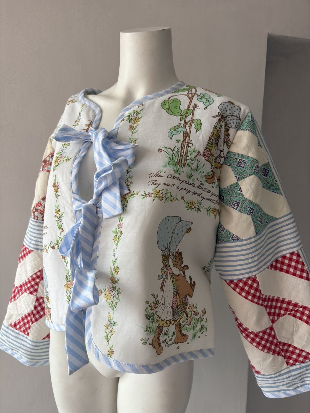 Vintage Patchwork jacket made in bangkok Size ONE SIZE - 8 Thumbnail