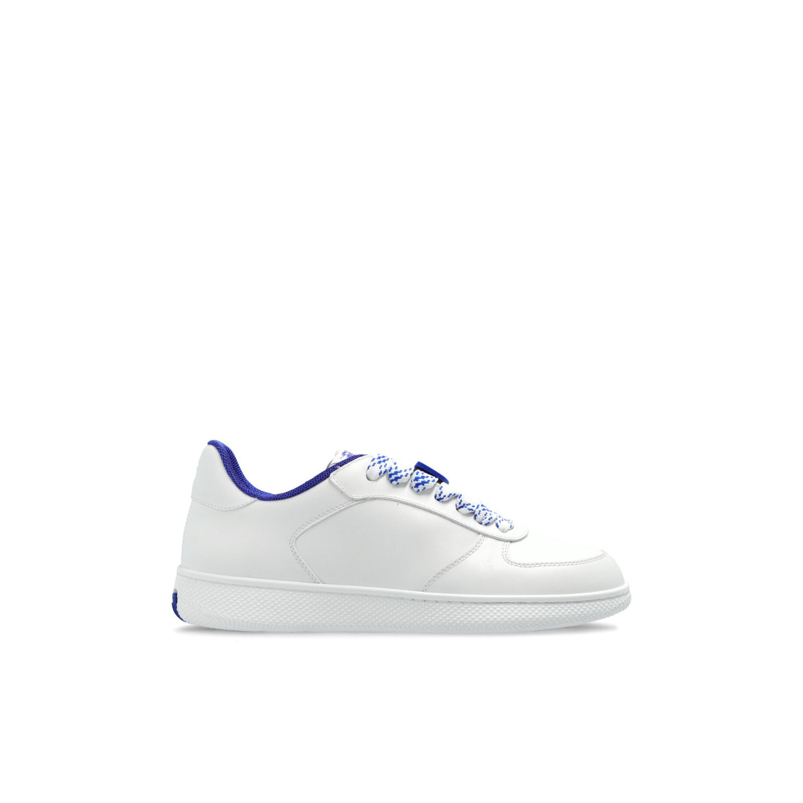 BURBERRY White Leather Sneakers New & Authentic (Women's si