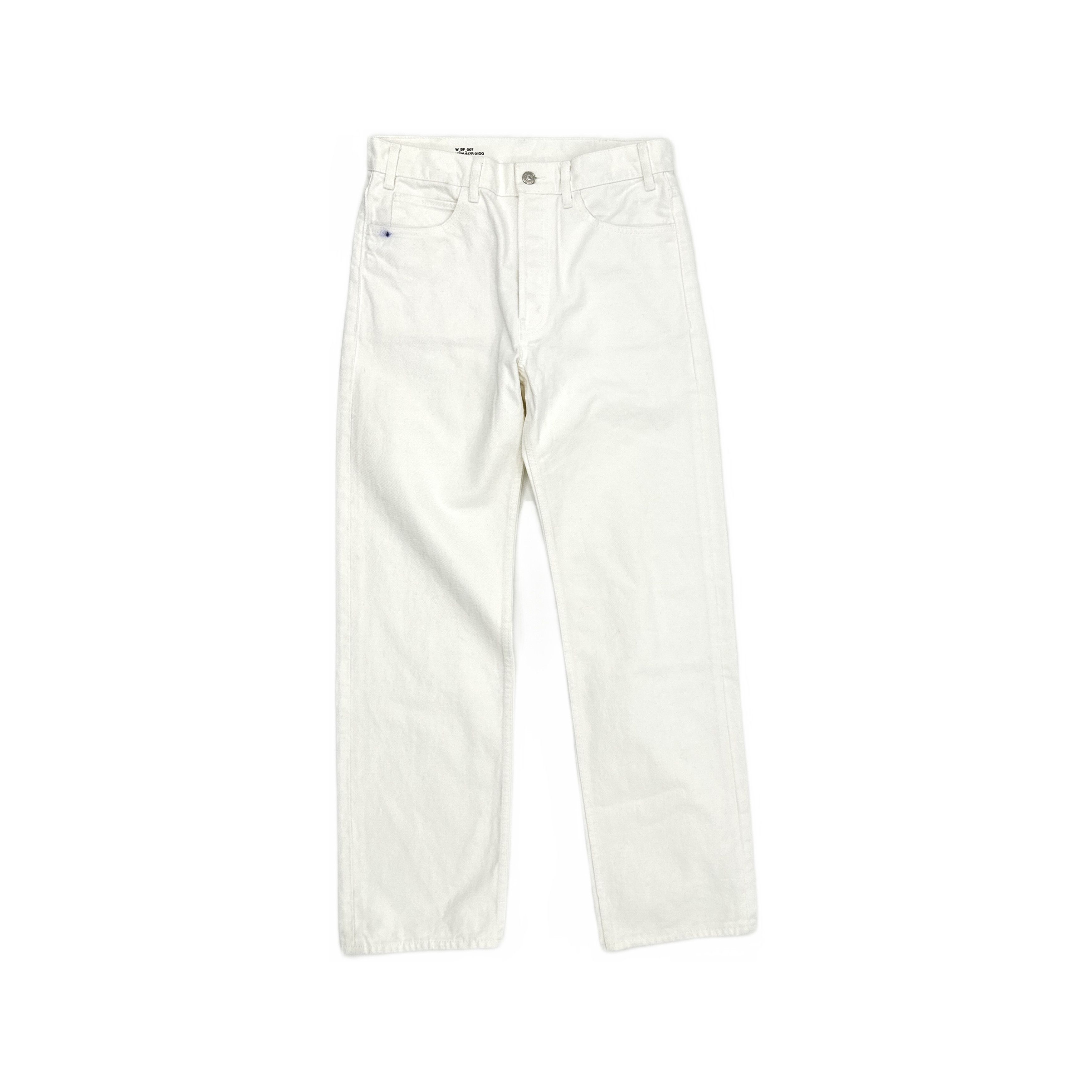 Celine CELINE White Denim Jeans Size 28 Size 28" / US 6 / IT 42 - 1 Thumbnail