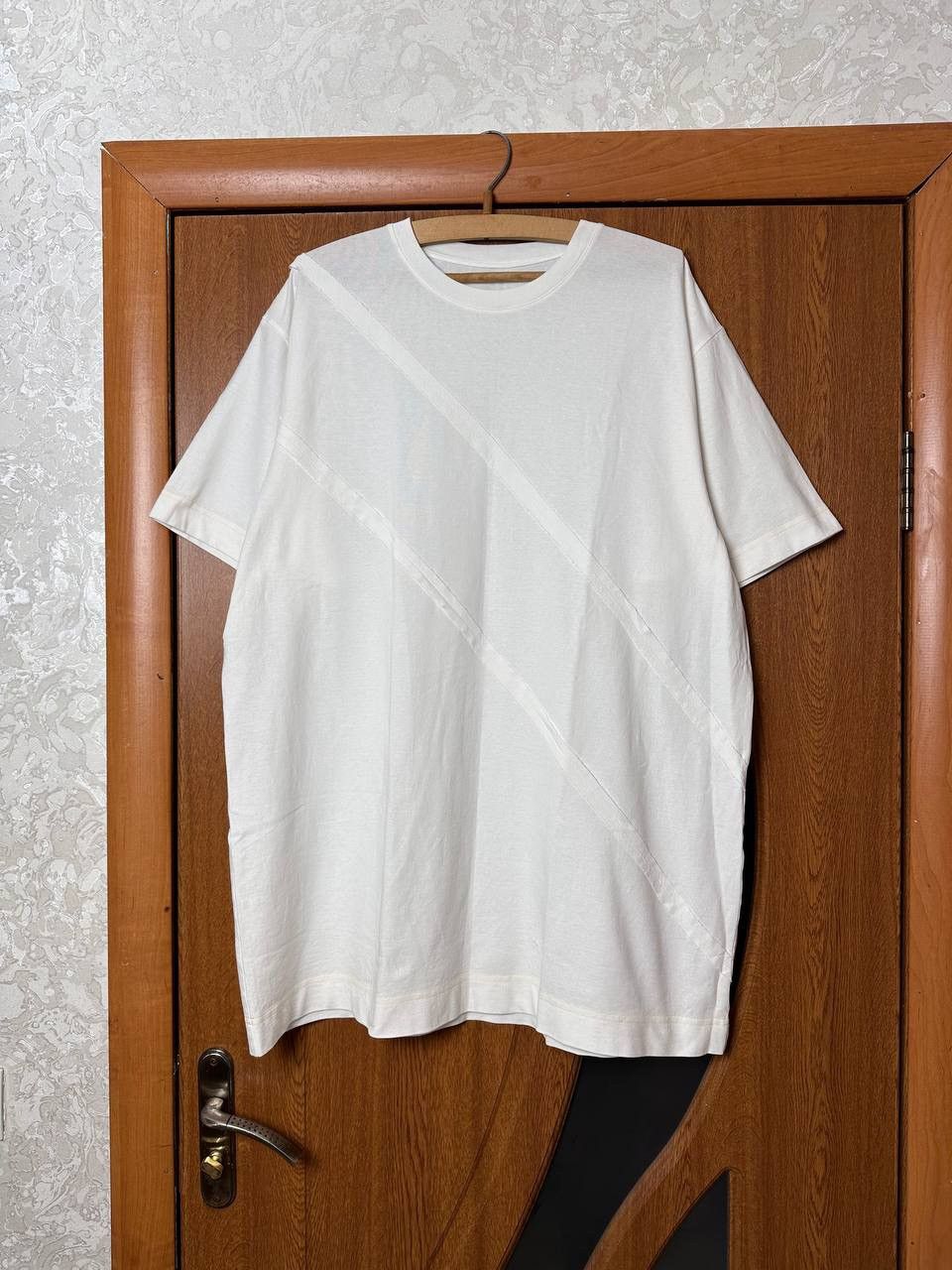 Maison Margiela Maison Margiela White Raw Hem T-Shirt Dress Size L / US 10 / IT 46 - 1 Thumbnail