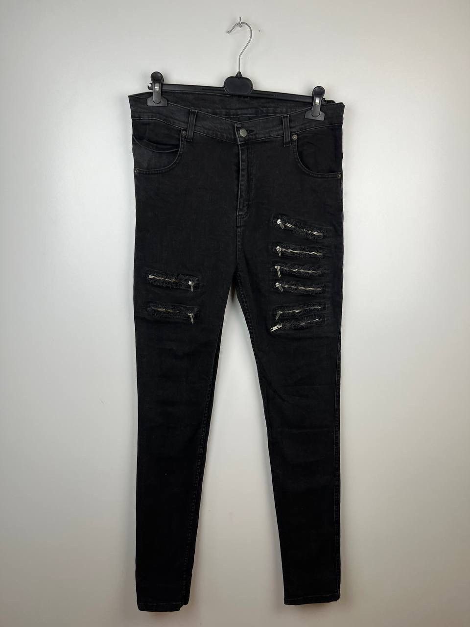 image of Army Of Me Avant Garde Denim Size 33 in Black, Men's