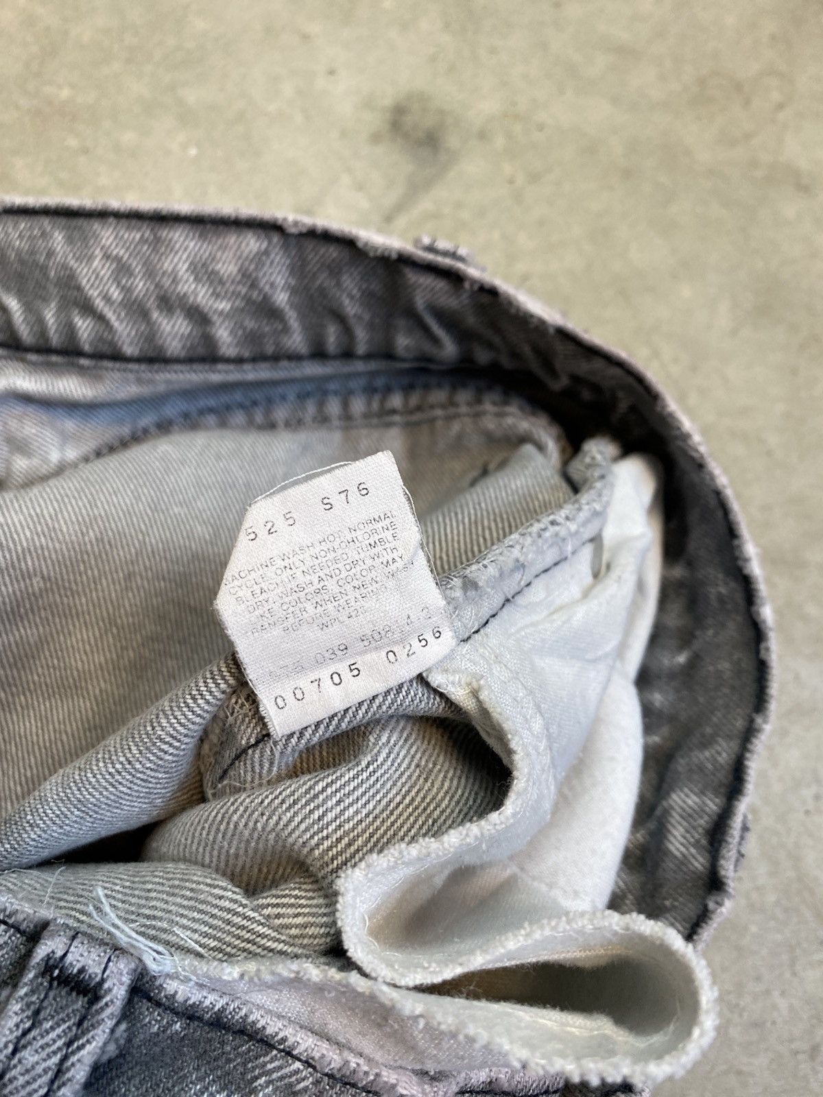 Levi's × Vintage Vintage Levis 705 Jeans Student Fit 29 x 27 Made In Usa Size 29" - 5 Thumbnail