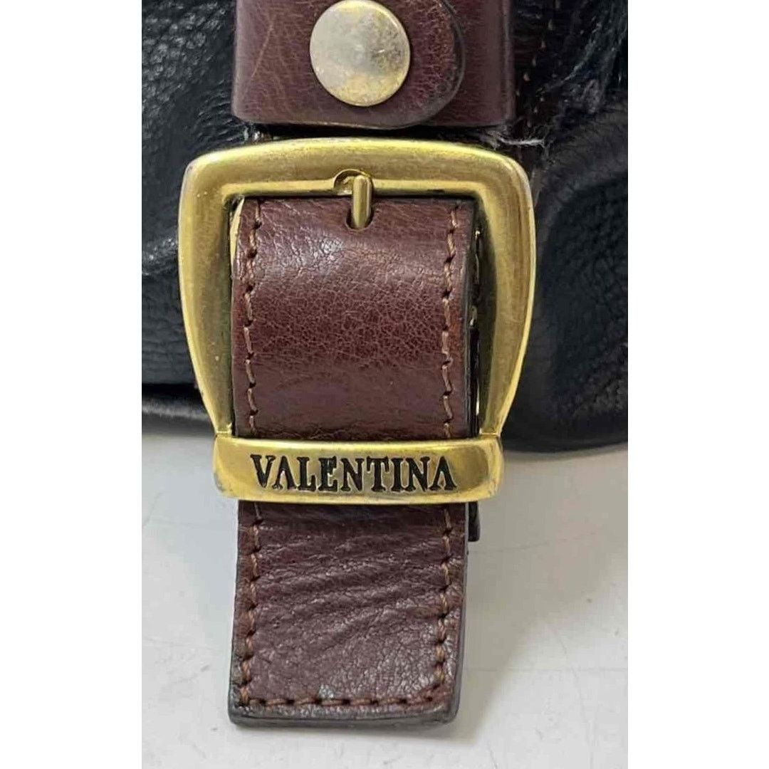 Designer Valentina Distressed Leather Convertible Bucket Sling Bag Size ONE SIZE - 4 Thumbnail