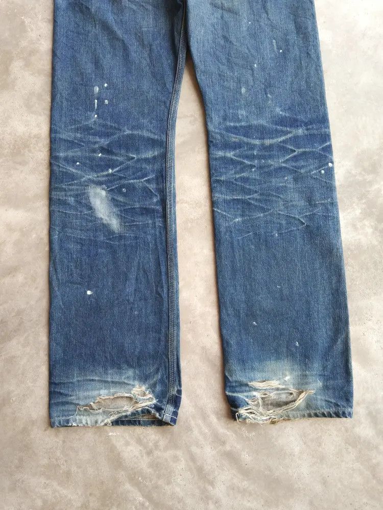 Vanquish Vintage Vanquish Selvedge Redline Distressed Jeans 33x34 Size US 33 - 4 Thumbnail