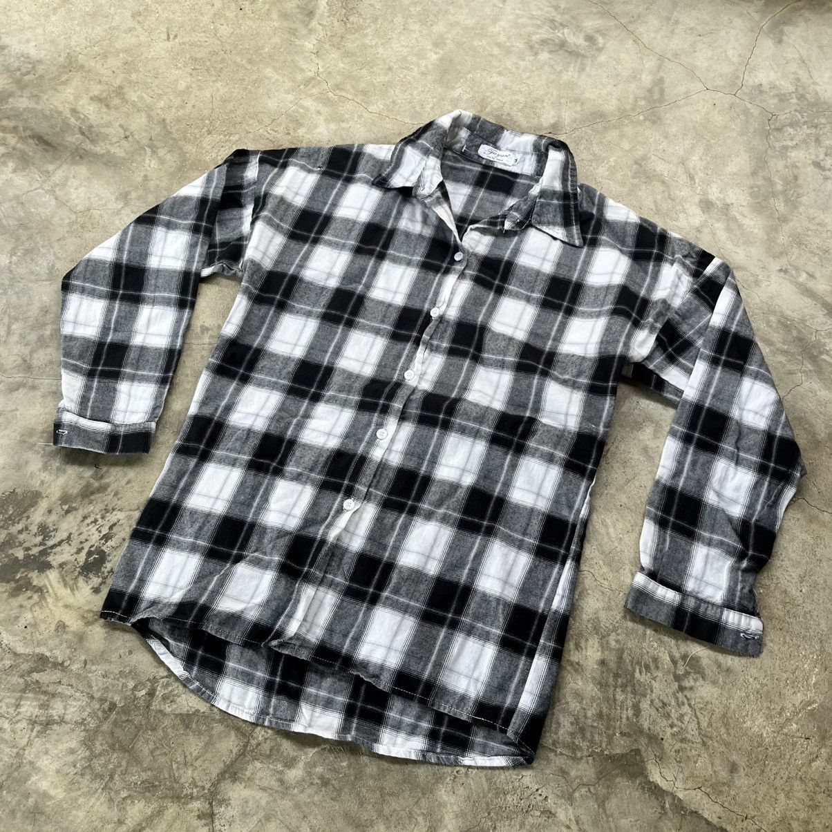 Vintage Fuyan plaid shirt Size US XXS / EU 40 - 3 Thumbnail