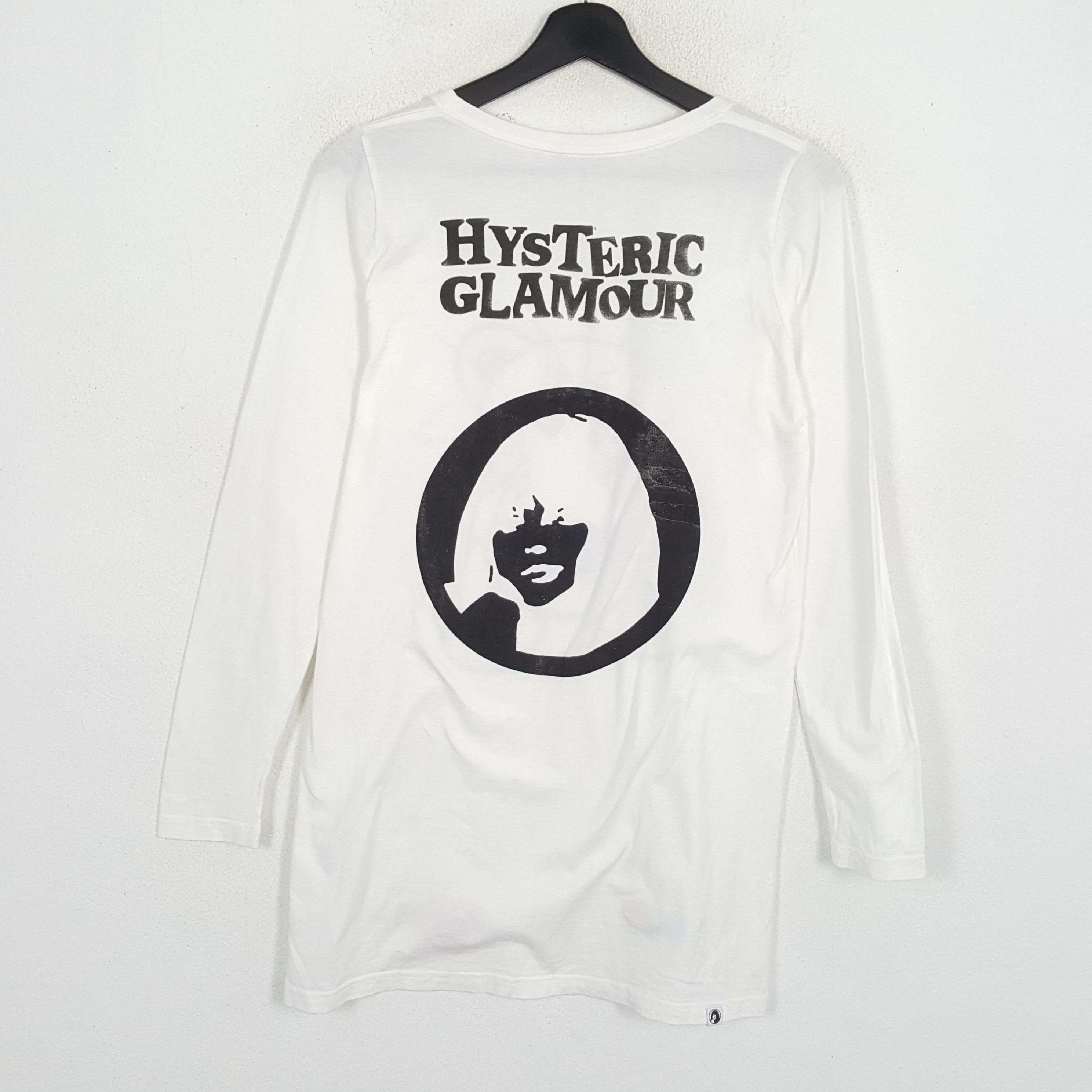 Hysteric Glamour × Japanese Brand × Vintage HYSTERIC GLAMOUR Japanese Brand Custom Art Tshirt Size S / US 4 / IT 40 - 1 Thumbnail