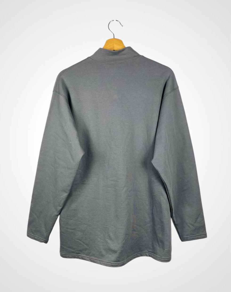 The North Face The North Face Grey Side Logo Half-zipper Sweatshirt Size US L / EU 52-54 / 3 - 2 Thumbnail