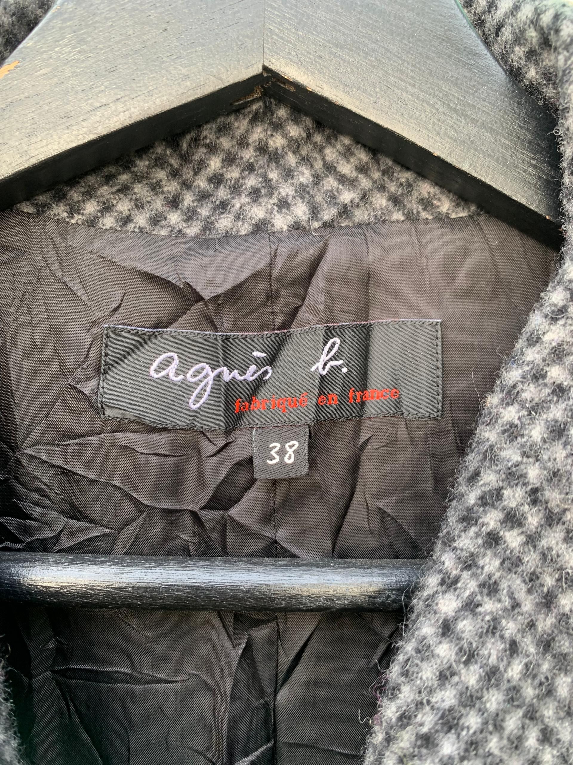 Designer × agnes b. Vintage Agnes B Trench Coat Jacket Size M / US 6-8 / IT 42-44 - 6 Thumbnail